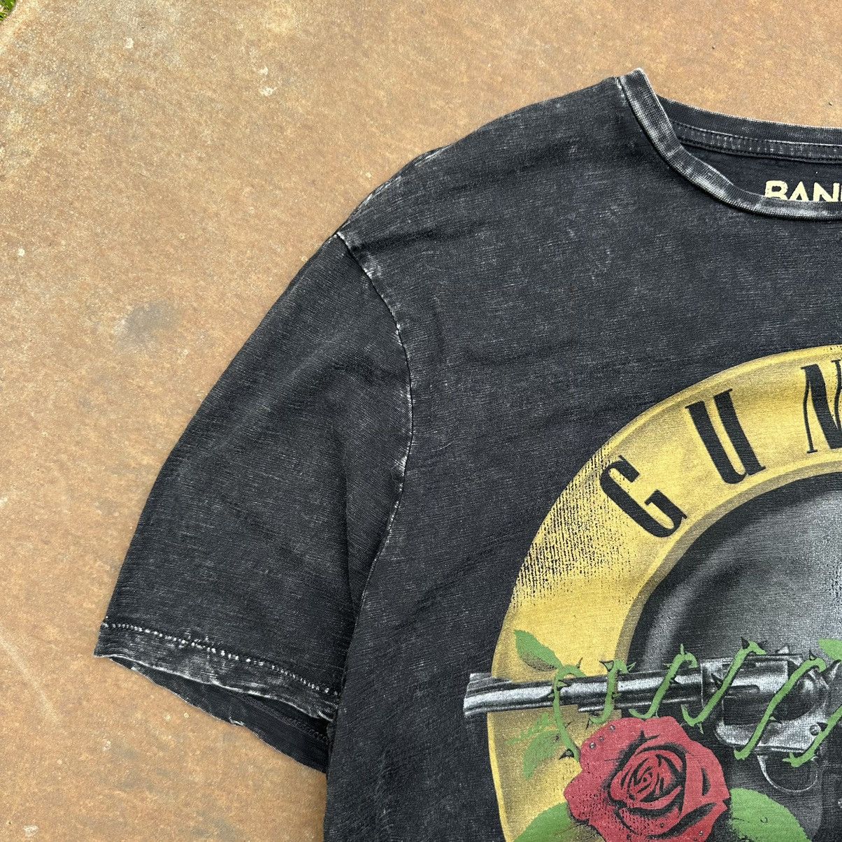 Guns N' Roses × Vintage Vintage Guns N Roses T-shirts Big Logo Rock Band Tee 90s Y2k Size US L / EU 52-54 / 3 - 3 Thumbnail