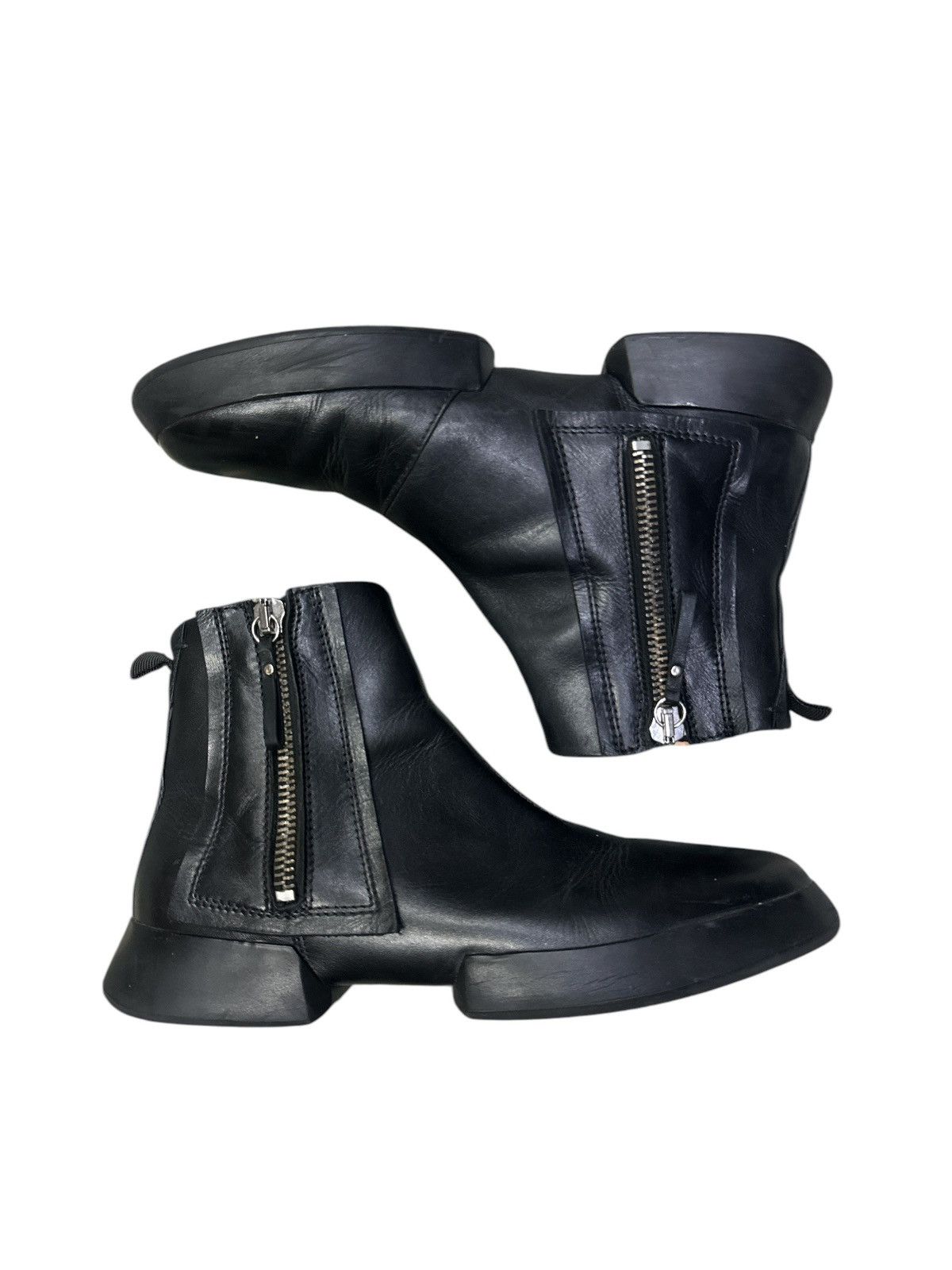 Diesel DIESEL AVANTGARDE BIKER LEATHER BOOTS SHOES Size US 10 / EU 43 - 4 Thumbnail