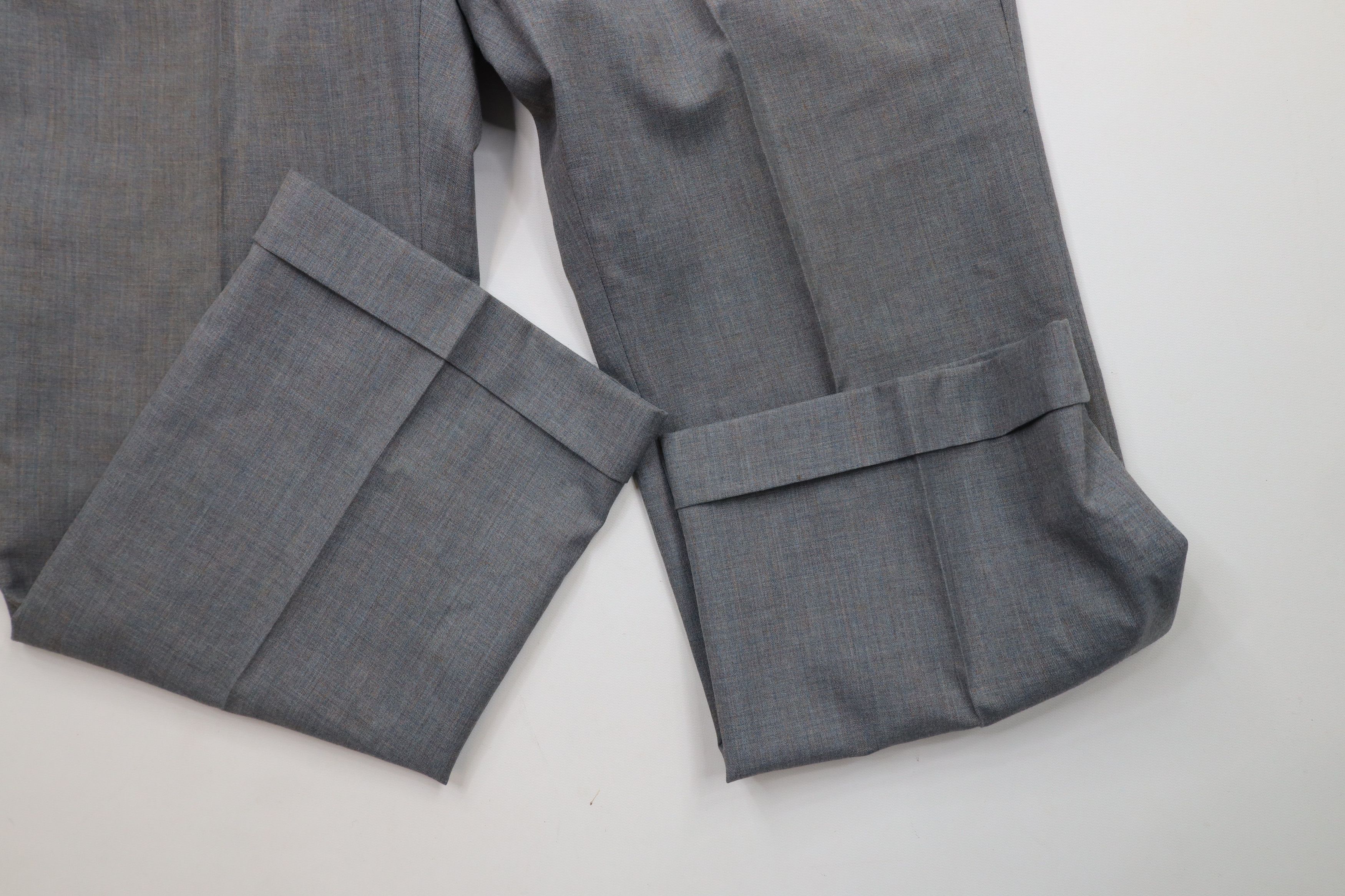 Vintage Vintage 70s Streetwear Rainbow Fleck Wool Blend Chino Pants Size US 36 / EU 52 - 6 Thumbnail