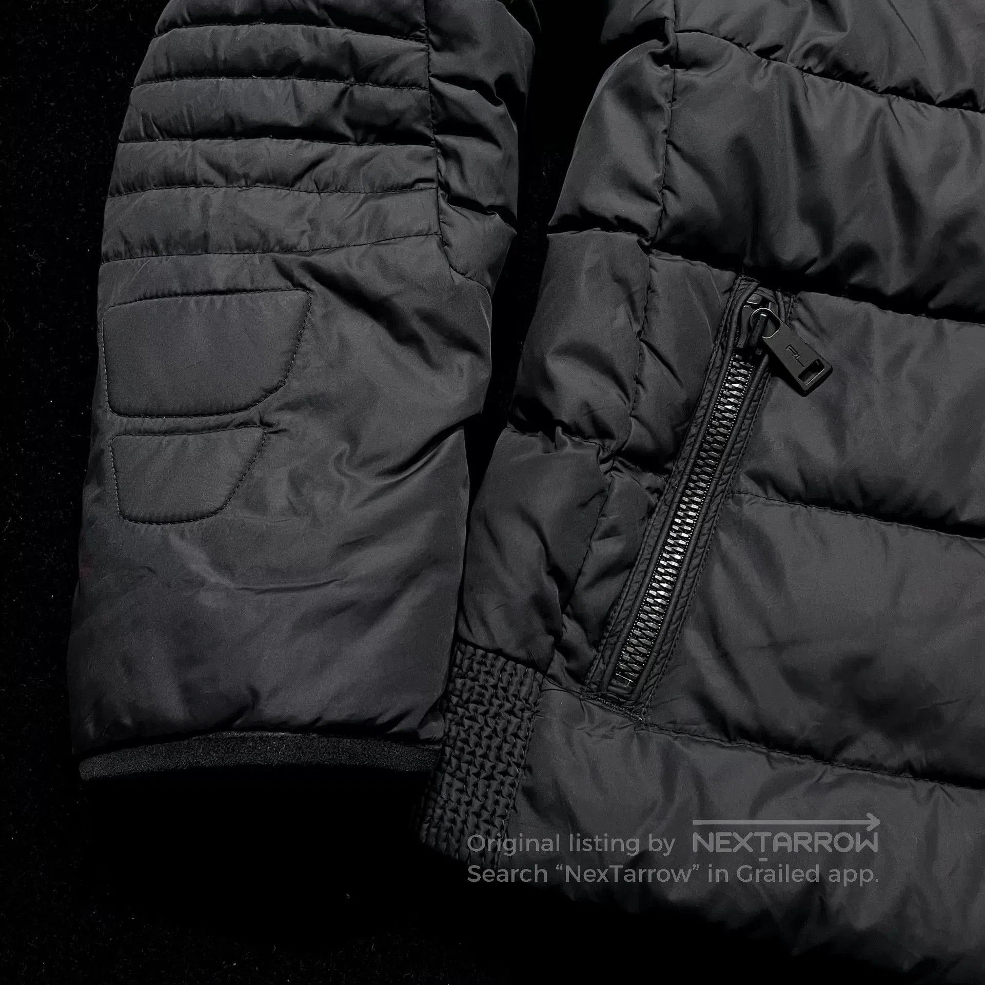 Ralph Lauren Black Label Ralph Lauren Polo Biker Style Down Jacket. Size US M / EU 48-50 / 2 - 6 Thumbnail