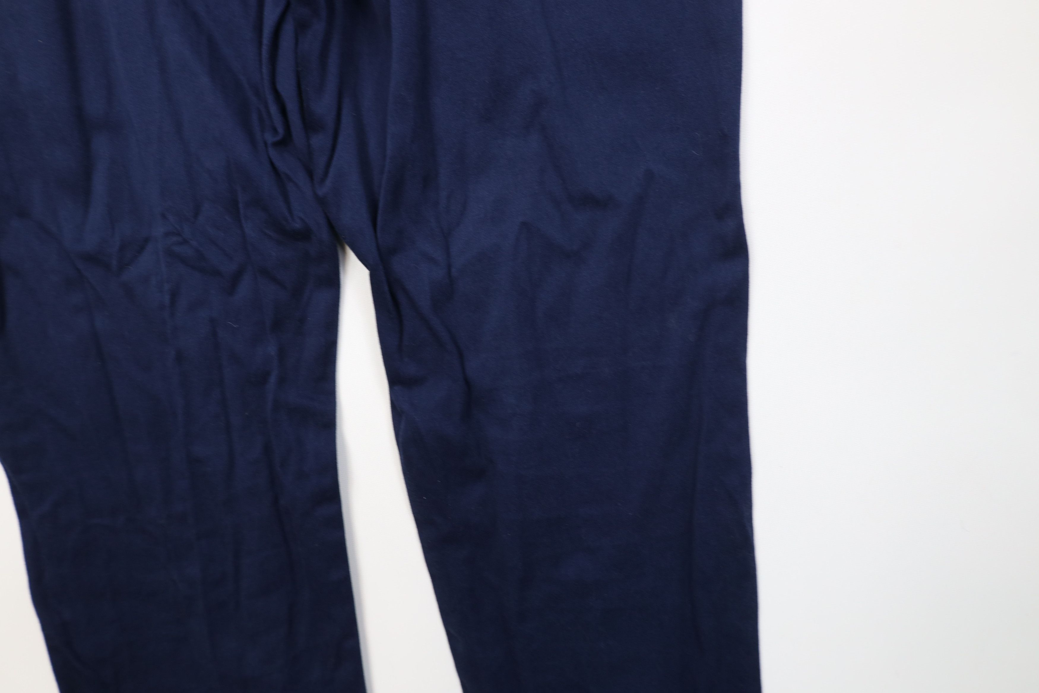 J.Crew J Crew Bowery Slim Fit Chino Pants Trousers Navy Blue Size US 31 - 13 Thumbnail