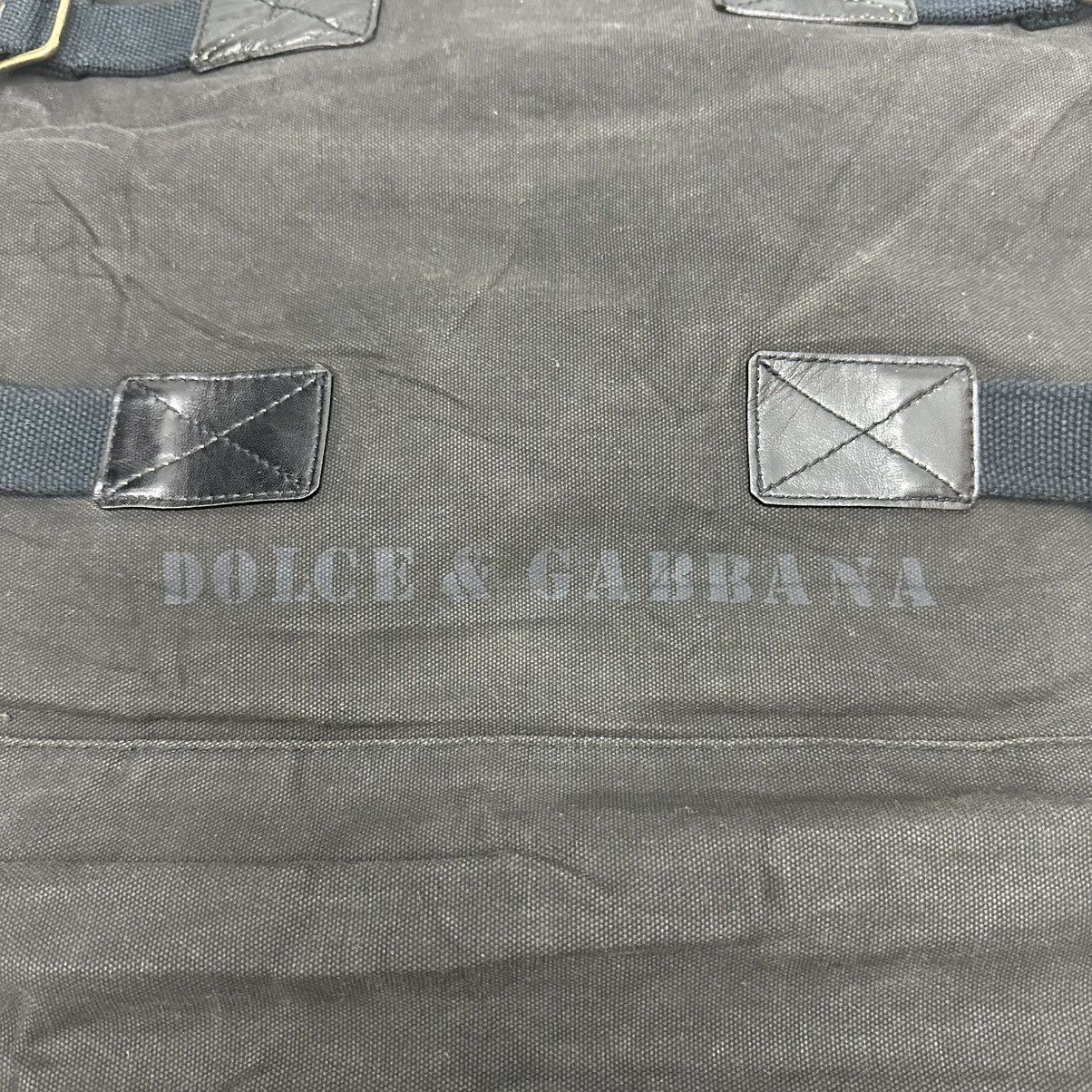 Dolce & Gabbana ‼️YES‼️D&G TACTICAL REVERSIBLE CARRY TOTE BAG LEATHER CANVAS Size ONE SIZE - 10 Thumbnail