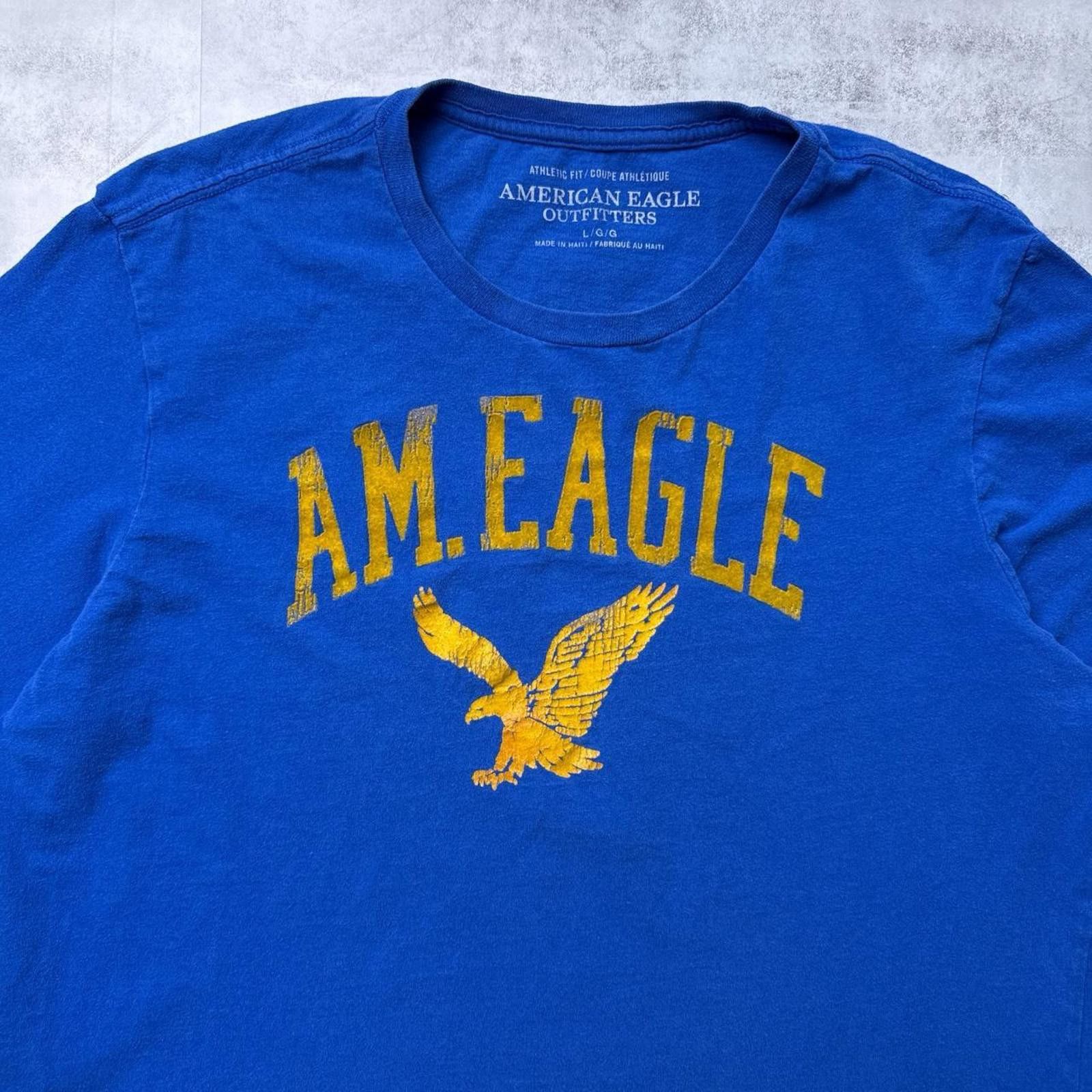 American Eagle Outfitters Y2K American Eagle 00s Long sleeve logo t shirt Size US L / EU 52-54 / 3 - 2 Thumbnail