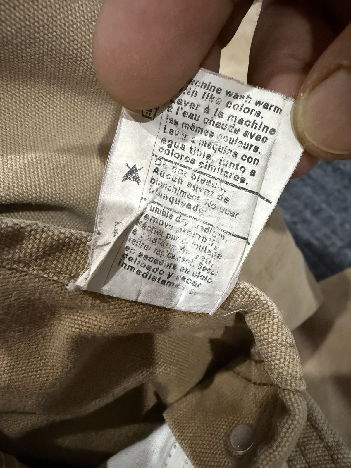 Carhartt × Vintage VINTAGE CARHATT DOUBLE KNEES DISTRESSED OVERALL Size US 43 - 14 Thumbnail