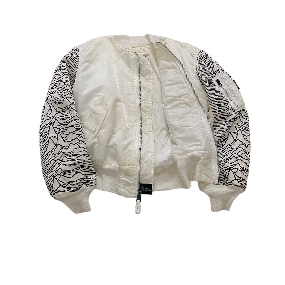Alpha Industries ☀️Vtg Alpha Industries x Joy Division Ma1 jacket Size US L / EU 52-54 / 3 - 4 Thumbnail