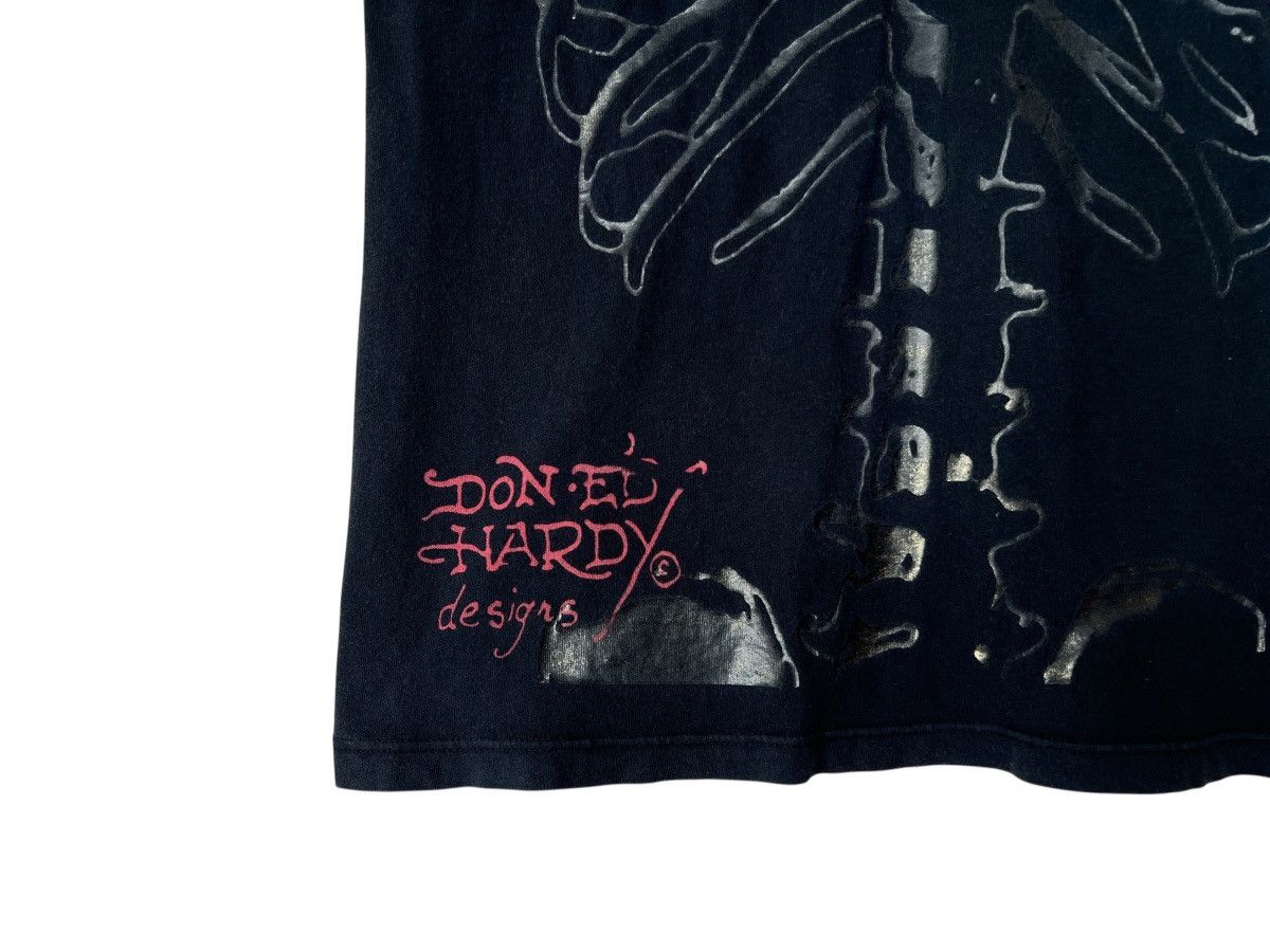 Ed Hardy Ed Hardy Spellout Bones Skull Skeleton Ovp Black Tee Size M Size US M / EU 48-50 / 2 - 7 Thumbnail