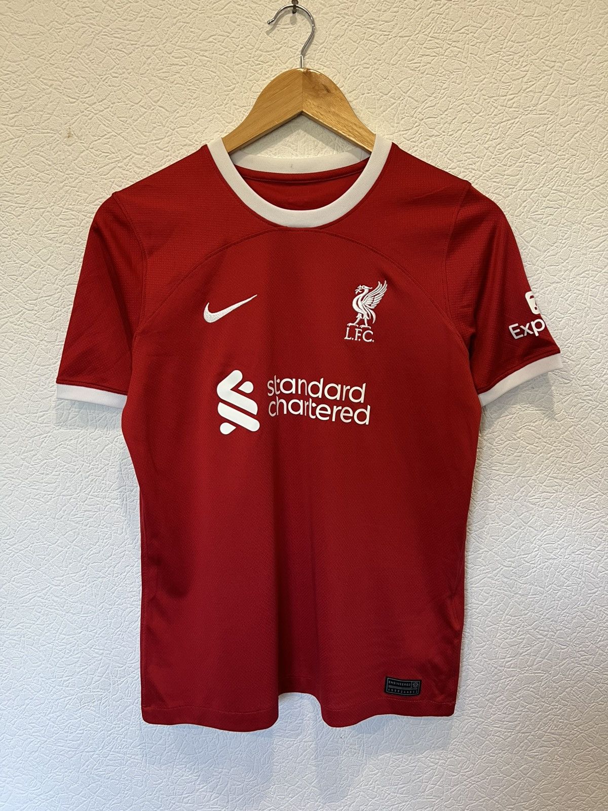 Nike MAC ALLISTER Nike Liverpool 2023/2024 Home Kit Soccer Jersey Size US XS / EU 42 / 0 - 2 Thumbnail