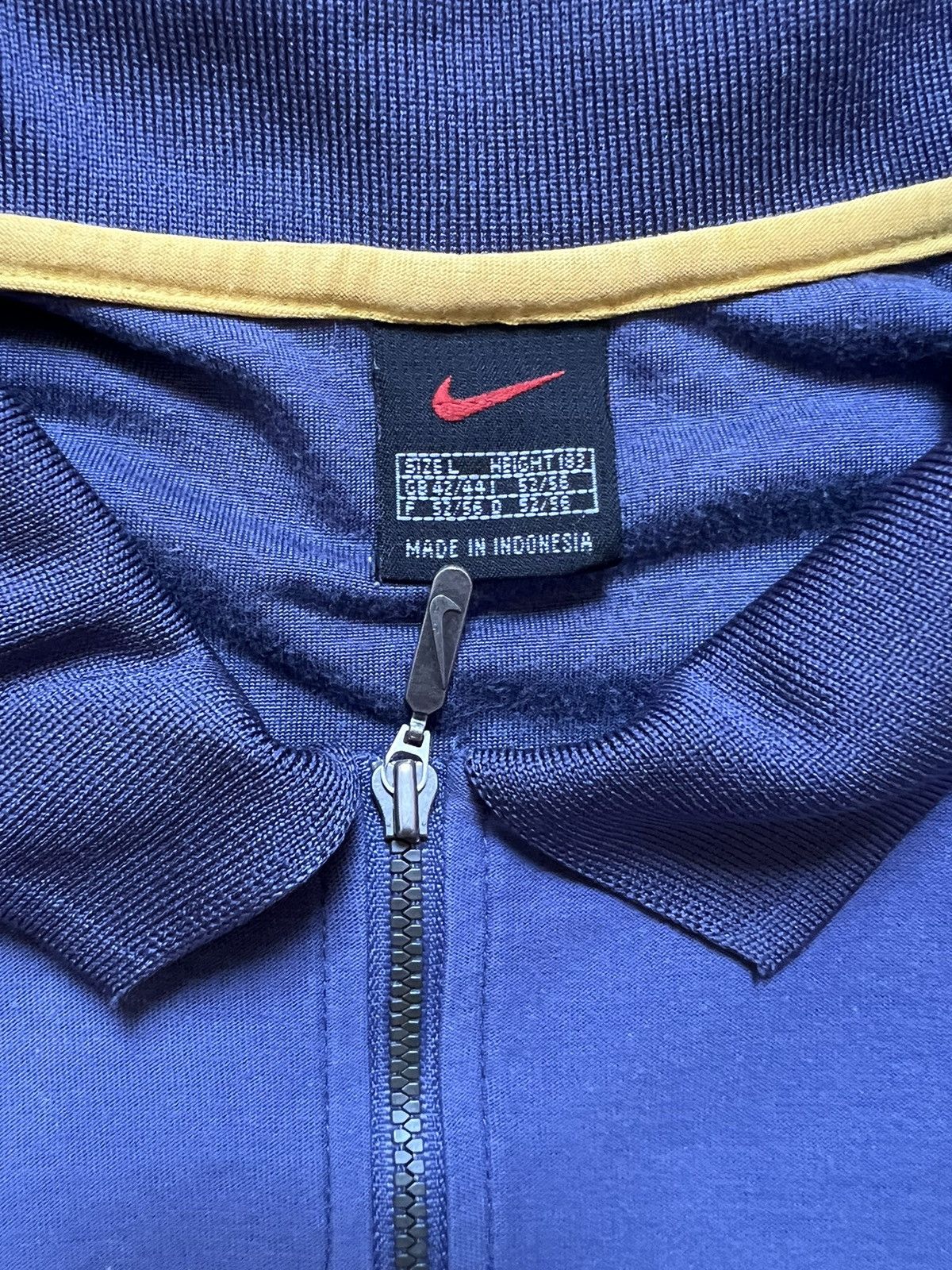 Nike × Vintage Nike Rare Vintage Polo Size US L / EU 52-54 / 3 - 3 Thumbnail