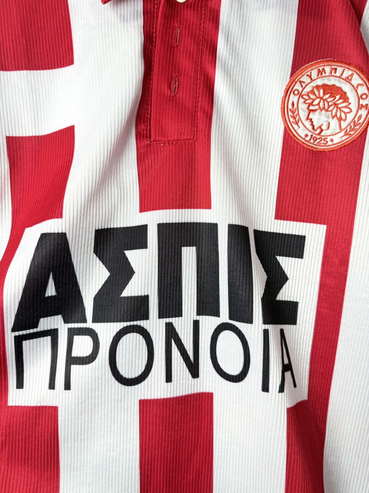 Vintage Rare Vintage 90’s Olympiacos Greece Soccer Jersey Football Size US XL / EU 56 / 4 - 5 Thumbnail