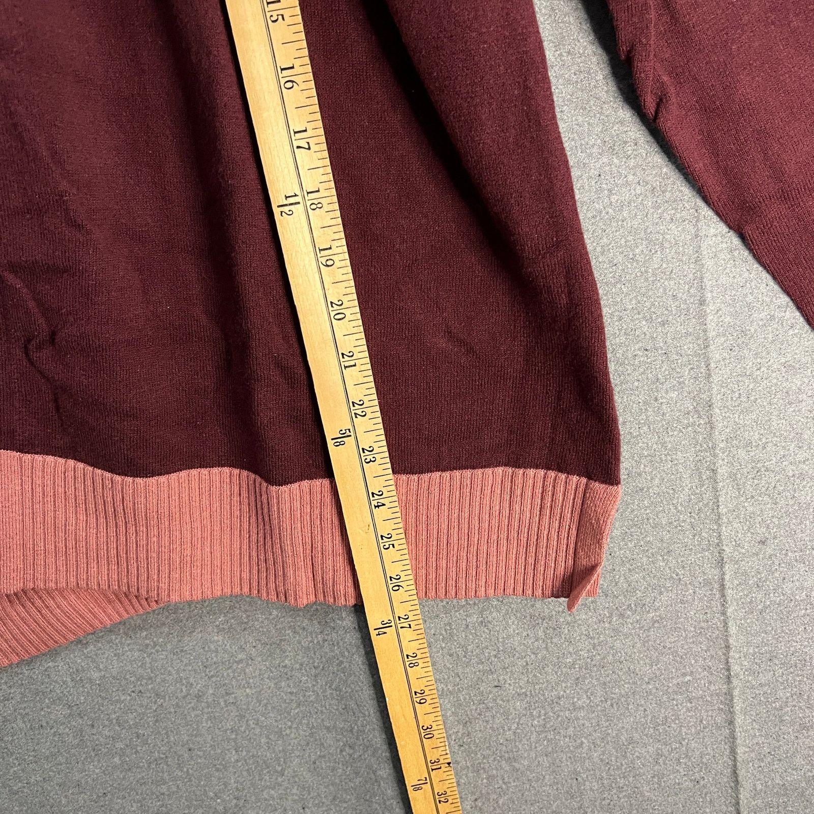 Isaac Mizrahi Isaac Mizrahi LIVE! Cardigan Sweater Dark Wine Size X-Large Size XL / US 12-14 / IT 48-50 - 6 Thumbnail