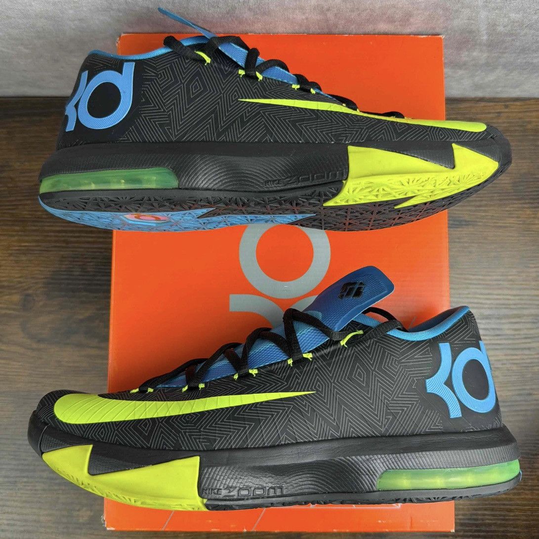 Nike Nike KD 6 Away 2 Size 8.5 599424-010 Black Men’s Basketball Size US 8.5 / EU 41-42 - 3 Thumbnail