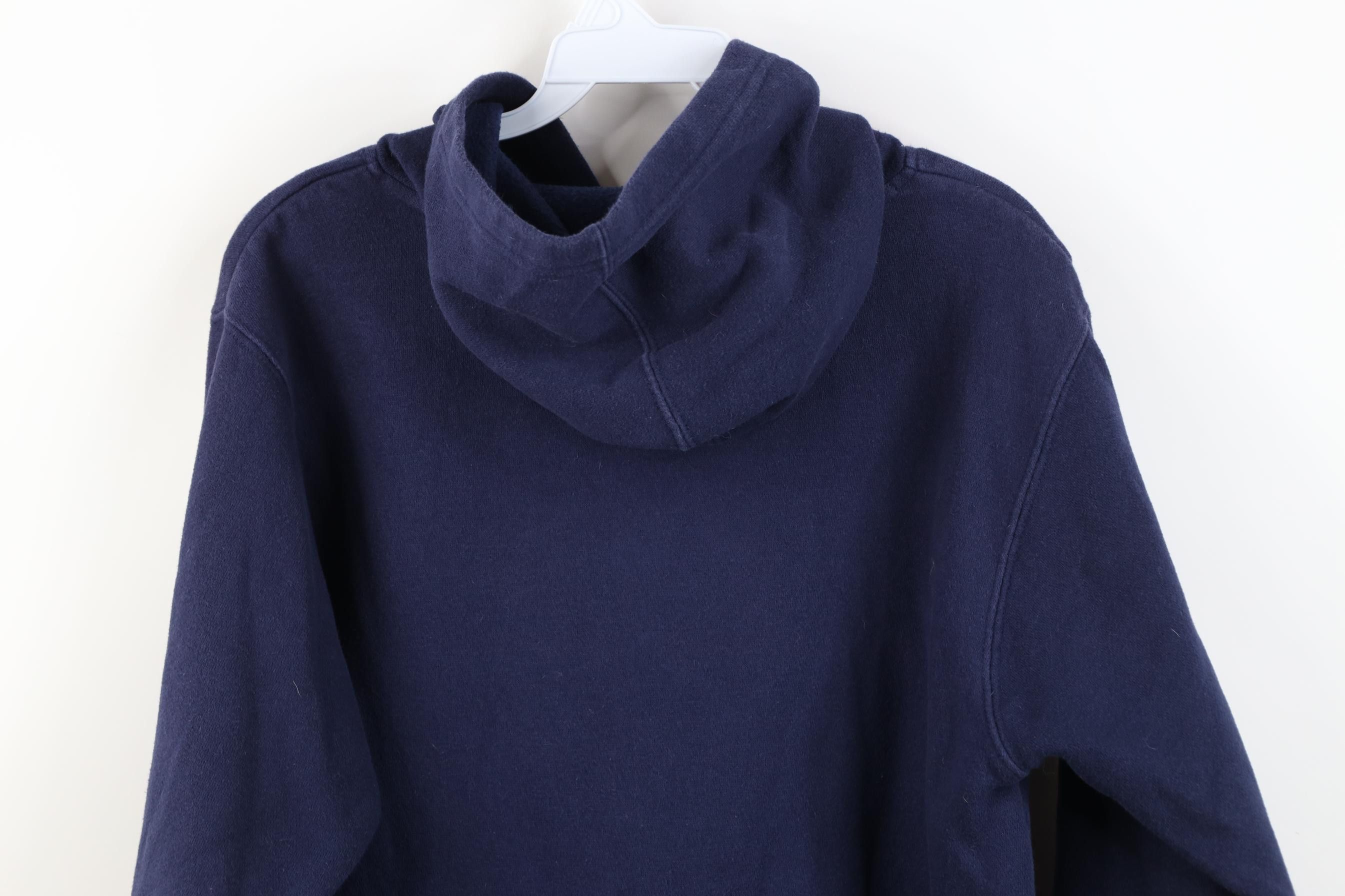 Adidas Vintage Adidas Tigers Baseball Hoodie Sweatshirt Blue Size S / US 4 / IT 40 - 12 Thumbnail