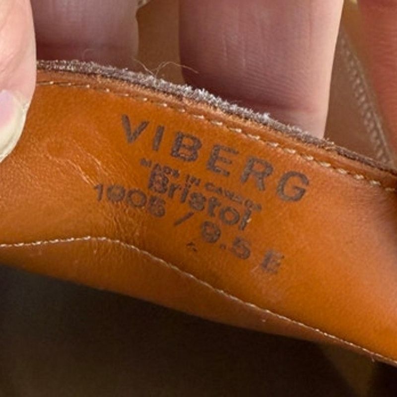 Viberg Viberg 1905 Brown Calf Leather Bristol Loafers Size US 9.5 / EU 42-43 - 7 Thumbnail