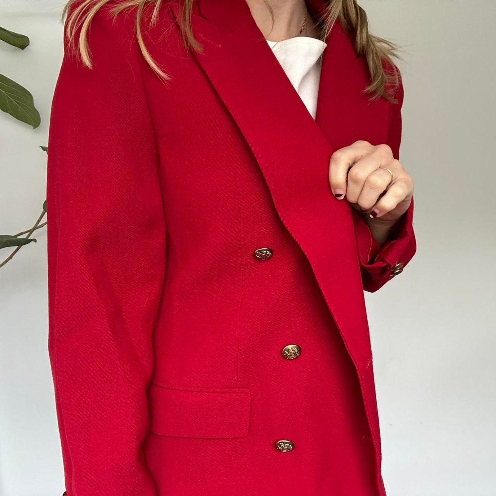 Other Vintage Oversized Ralph Lauren Blazer (S) Size S / US 4 / IT 40 - 4 Thumbnail