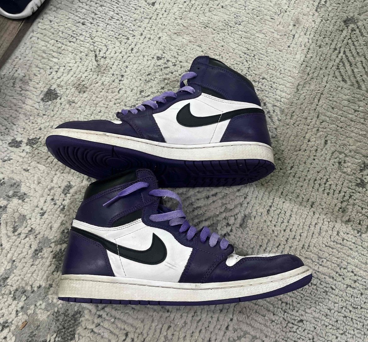 Jordan Brand × Nike jordan 1 court purple size 9 Size US 9 / EU 42 - 2 Thumbnail