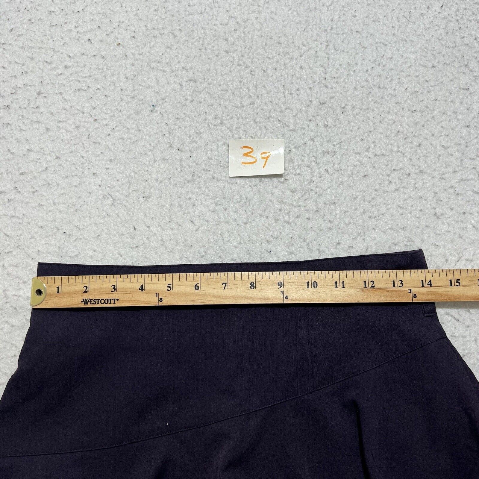 Vintage Vivianne 36 Wool Straight/Pencil Flared Career Skirt Purple Size 28" / US 6 / IT 42 - 7 Thumbnail