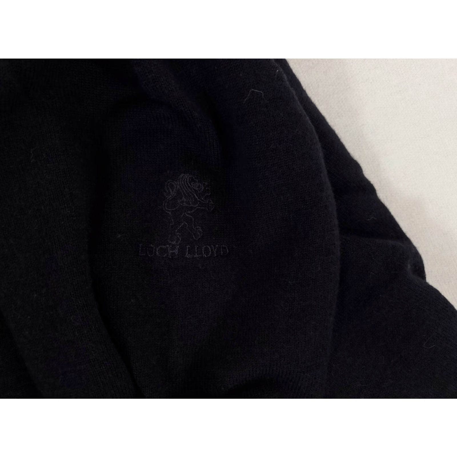Footjoy FootJoy FJ Merino Wool Sweater Loch Lloyd Long Sleeve Black V-Neck Mens L Size US L / EU 52-54 / 3 - 3 Thumbnail