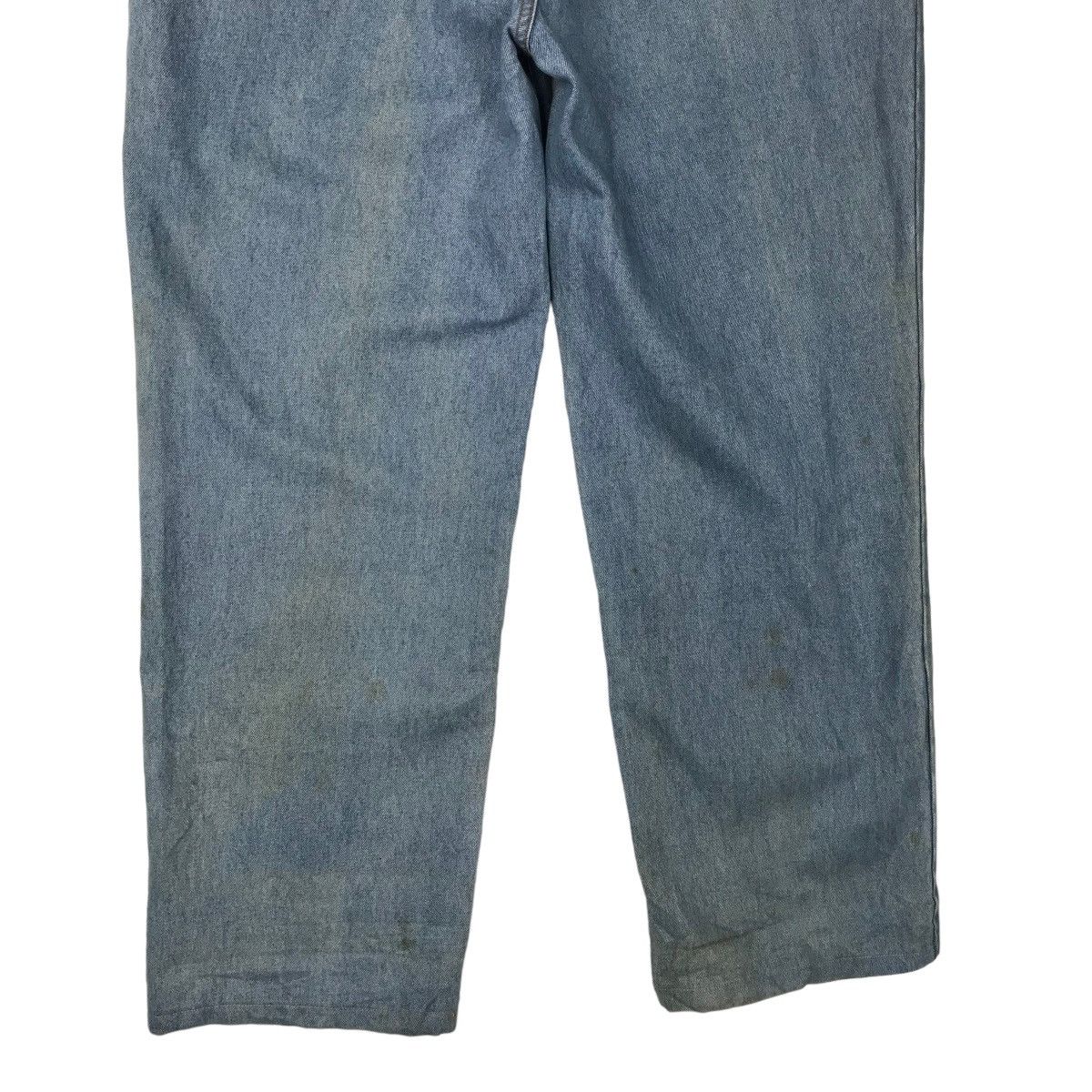 Kansai Yamamoto 🔥 1980s KANSAI YAMAMOTO MAN DENIM JEANS Size US 39 - 6 Thumbnail