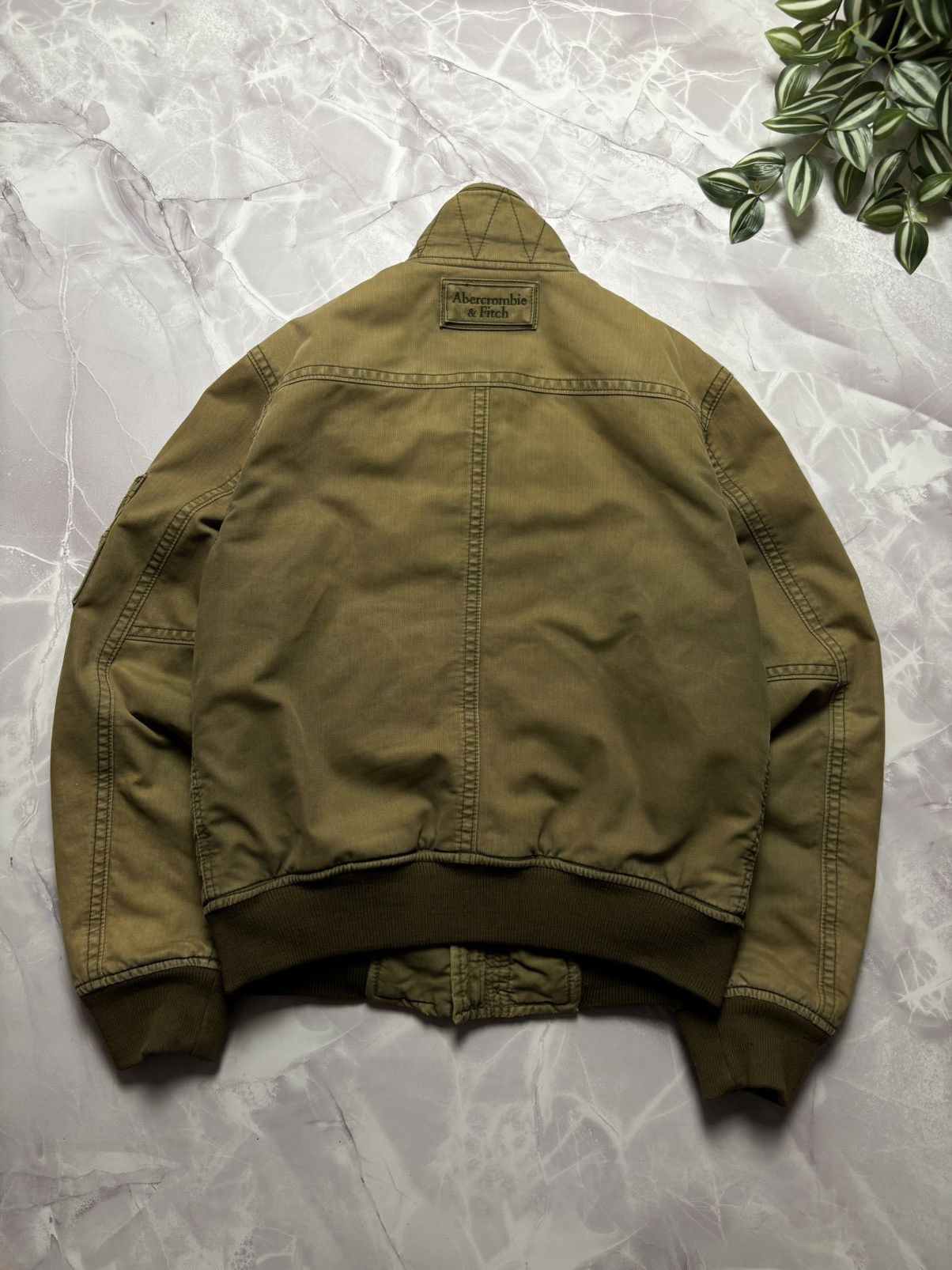 Abercrombie & Fitch Abercrombie & Fitch Harrison Jacket Faux Fur Lined Bomber M Size US M / EU 48-50 / 2 - 18 Thumbnail