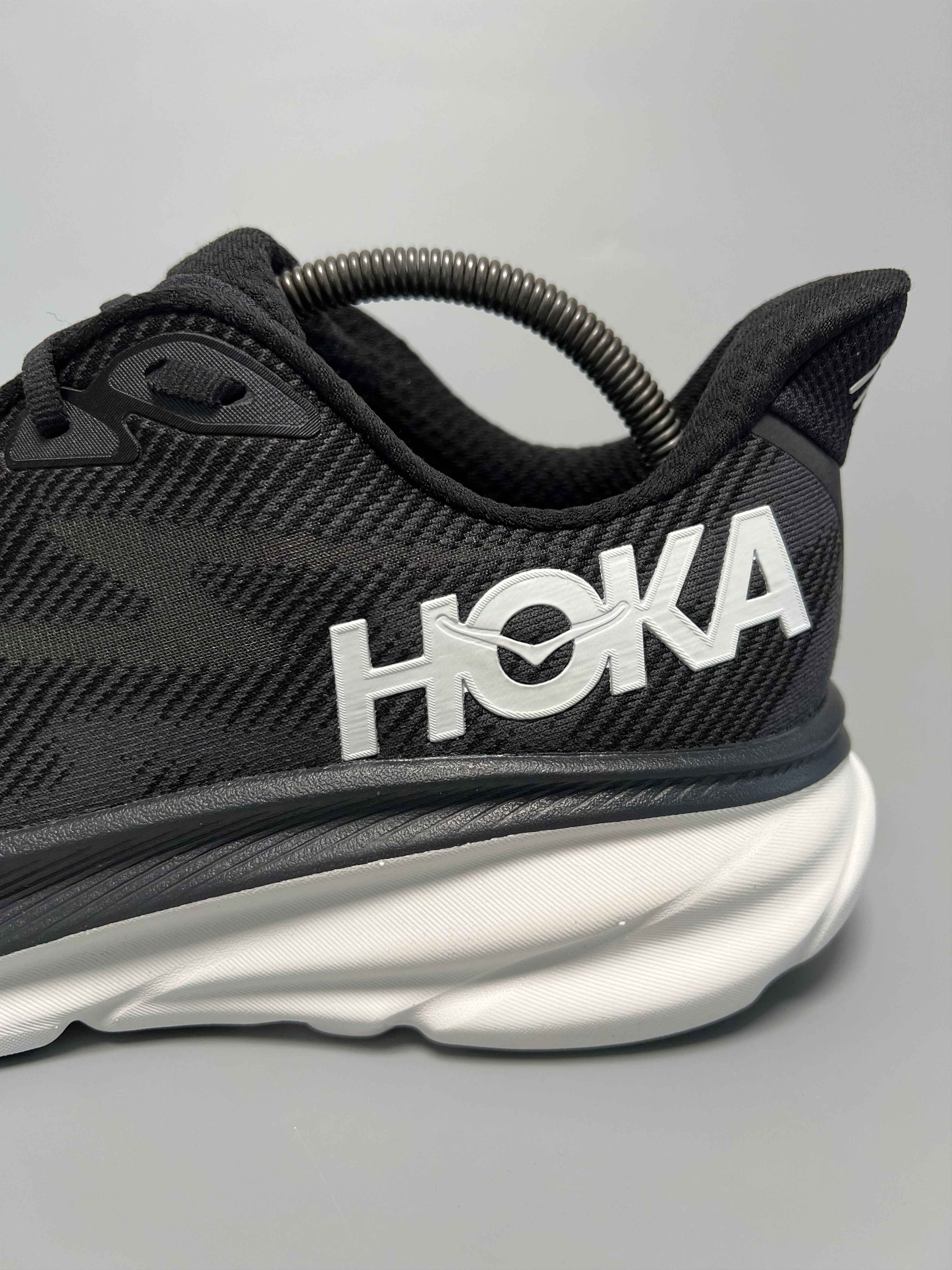 Hoka 11.5D Hoka One One Clifton 9 Running Shoes 1127895-BWHT Size US 11.5 / EU 44-45 - 9 Thumbnail