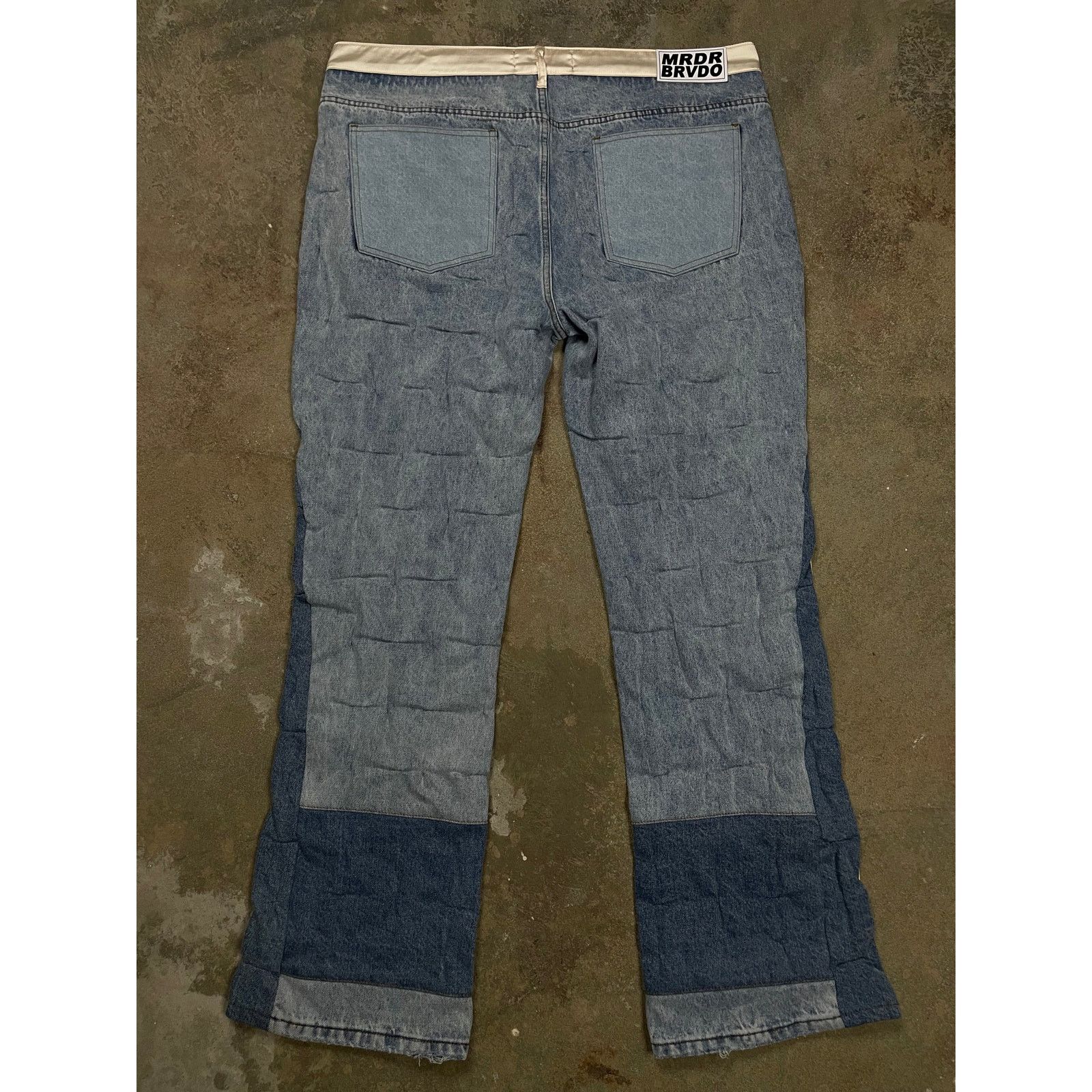 Who Decides War WDW Jeans Lightwash Plain Used 40 Size US 40 / EU 56 - 2 Thumbnail