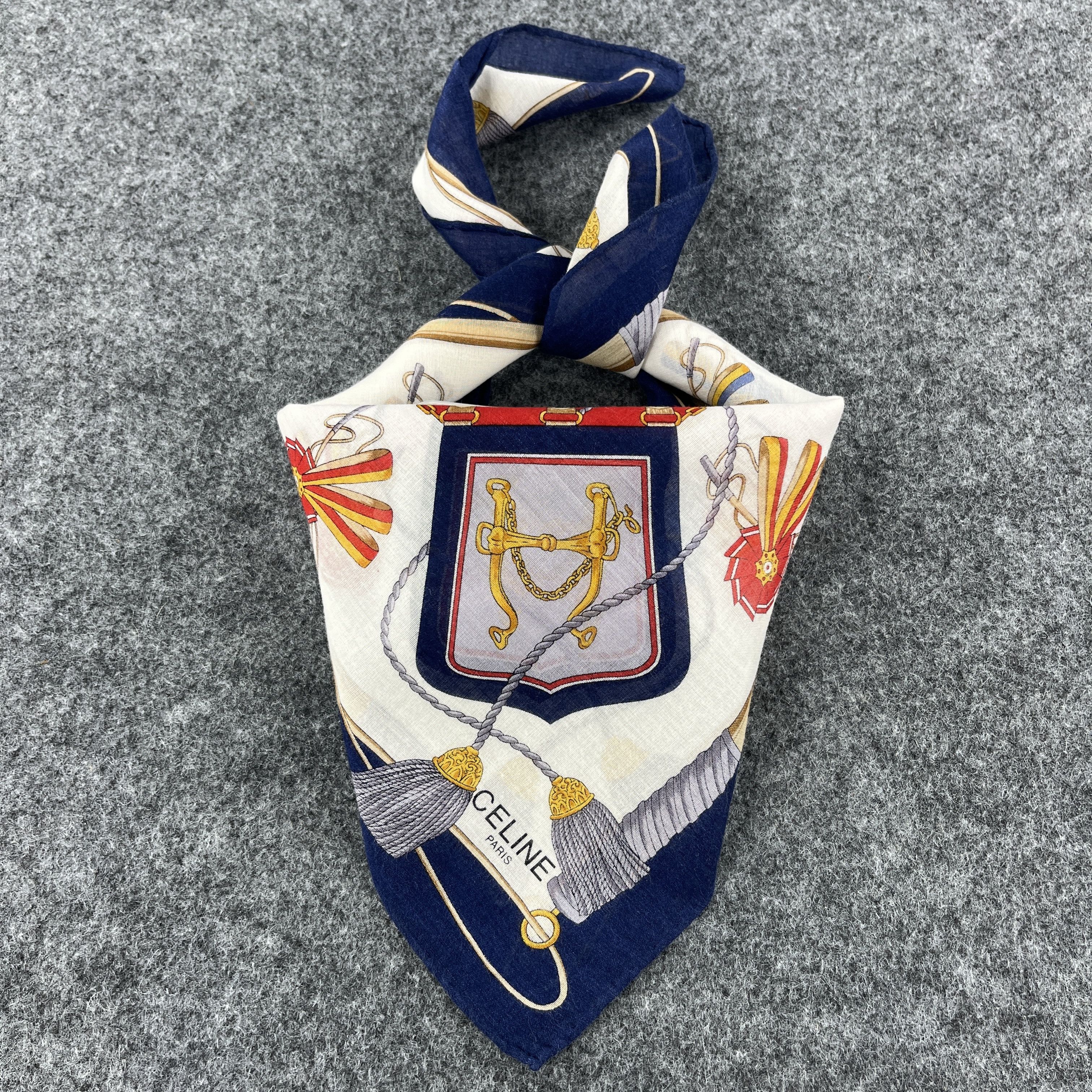 Vintage Vintage CelinE Handkerchief / Bandana / Neckerchief B140 Size ONE SIZE - 1 Thumbnail