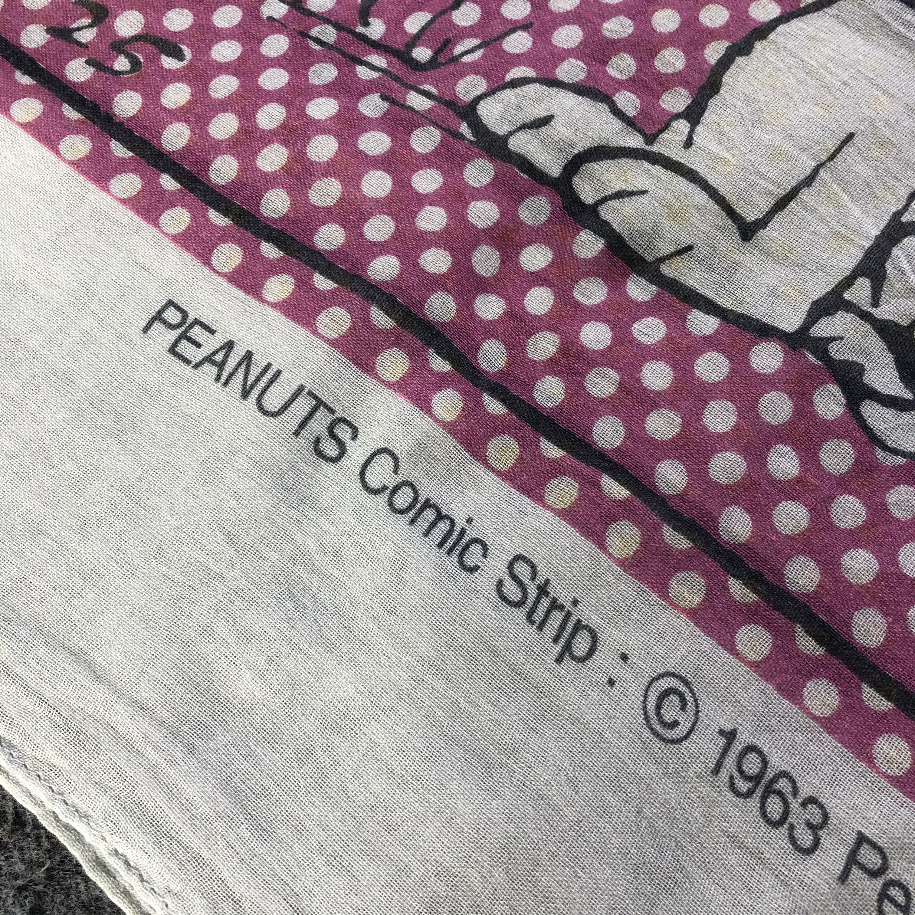 Cartoon Network Vintage Peanuts Scarf / Muffler / Neckwear Size ONE SIZE - 5 Thumbnail