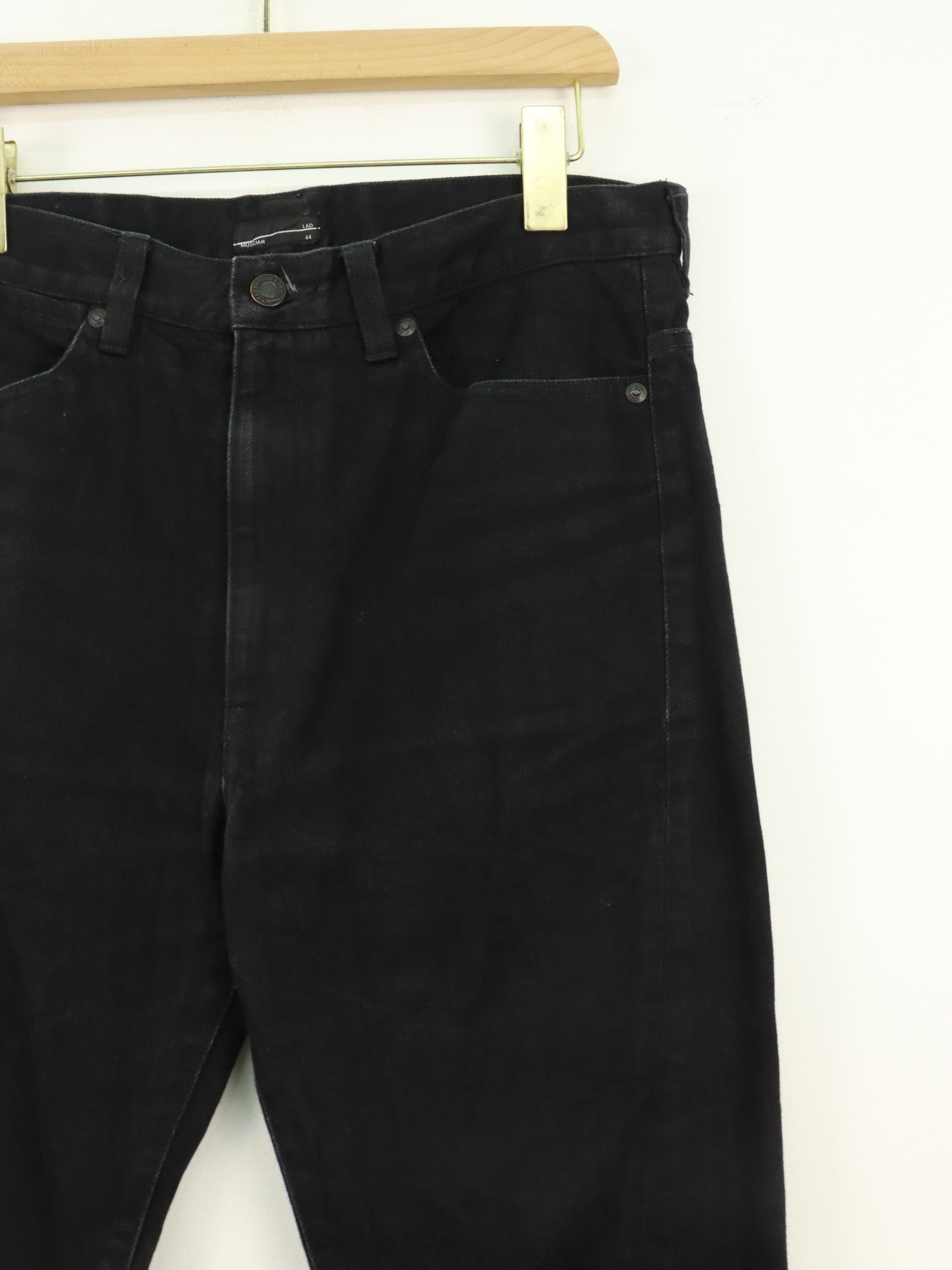Lad Musician Lad Musician Black Jeans Pant Size US 31 - 4 Thumbnail