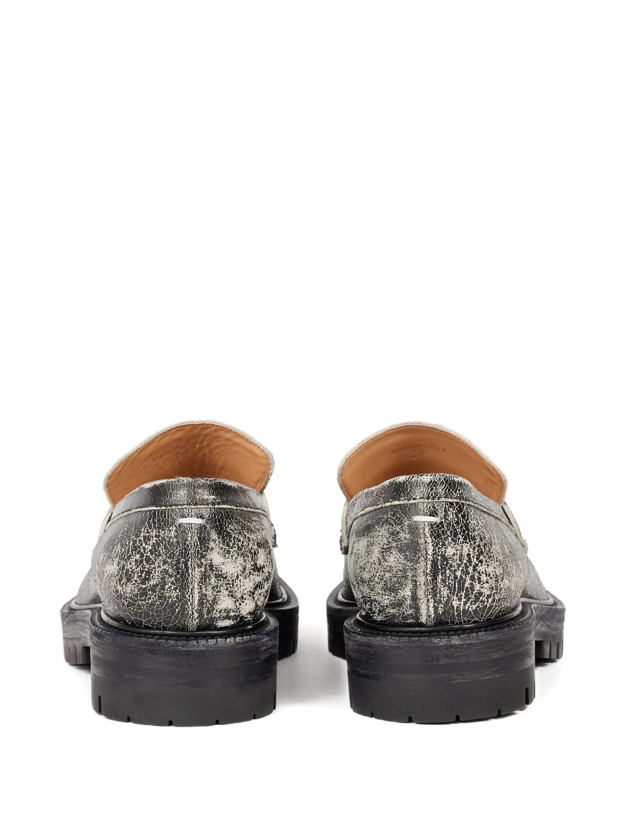 Maison Margiela o1w1db10526 555 / Tabi County Loafers in Black Size US 11 / IT 41 - 3 Thumbnail