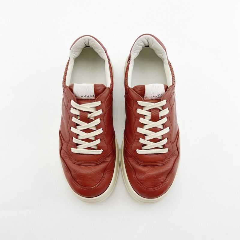 Gucci Gucci Chunky B Low-Top Leather Sneakers - Size US 8 / EU 41 - 2 Thumbnail