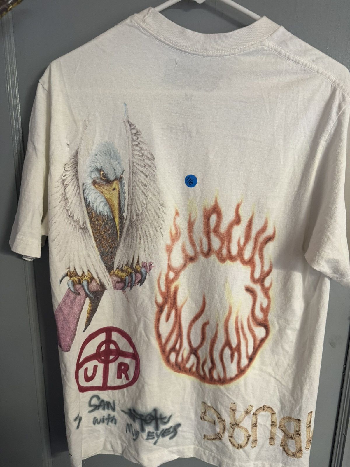 Travis Scott Travis Scott Utopia GERMANY Maximus 2024 Euro Tour Tee Size US M / EU 48-50 / 2 - 4 Thumbnail