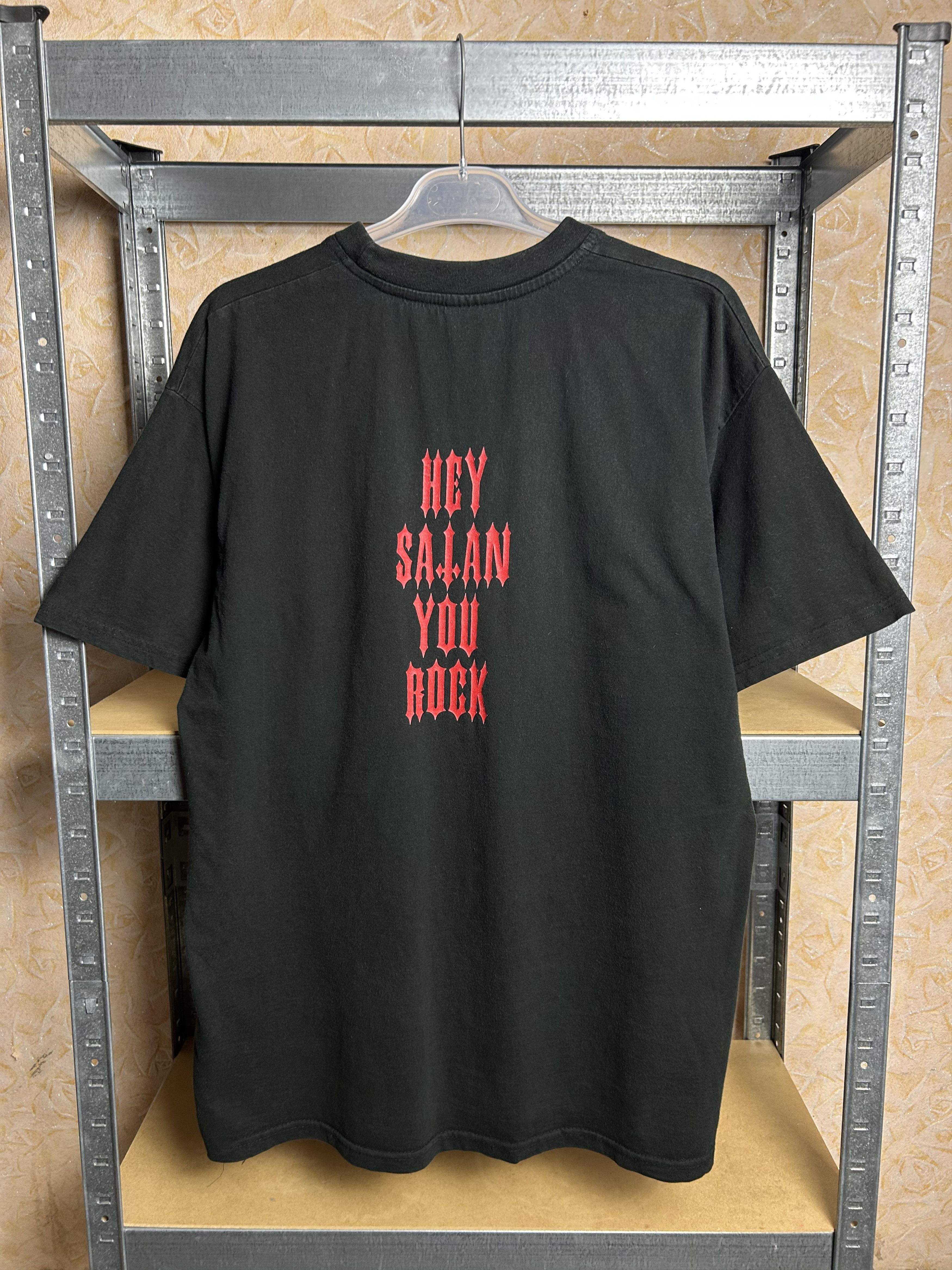 Band Tees Vintage 2000s Therapy? Hey Satan Your Rock Band T-shirt Size US L / EU 52-54 / 3 - 2 Thumbnail
