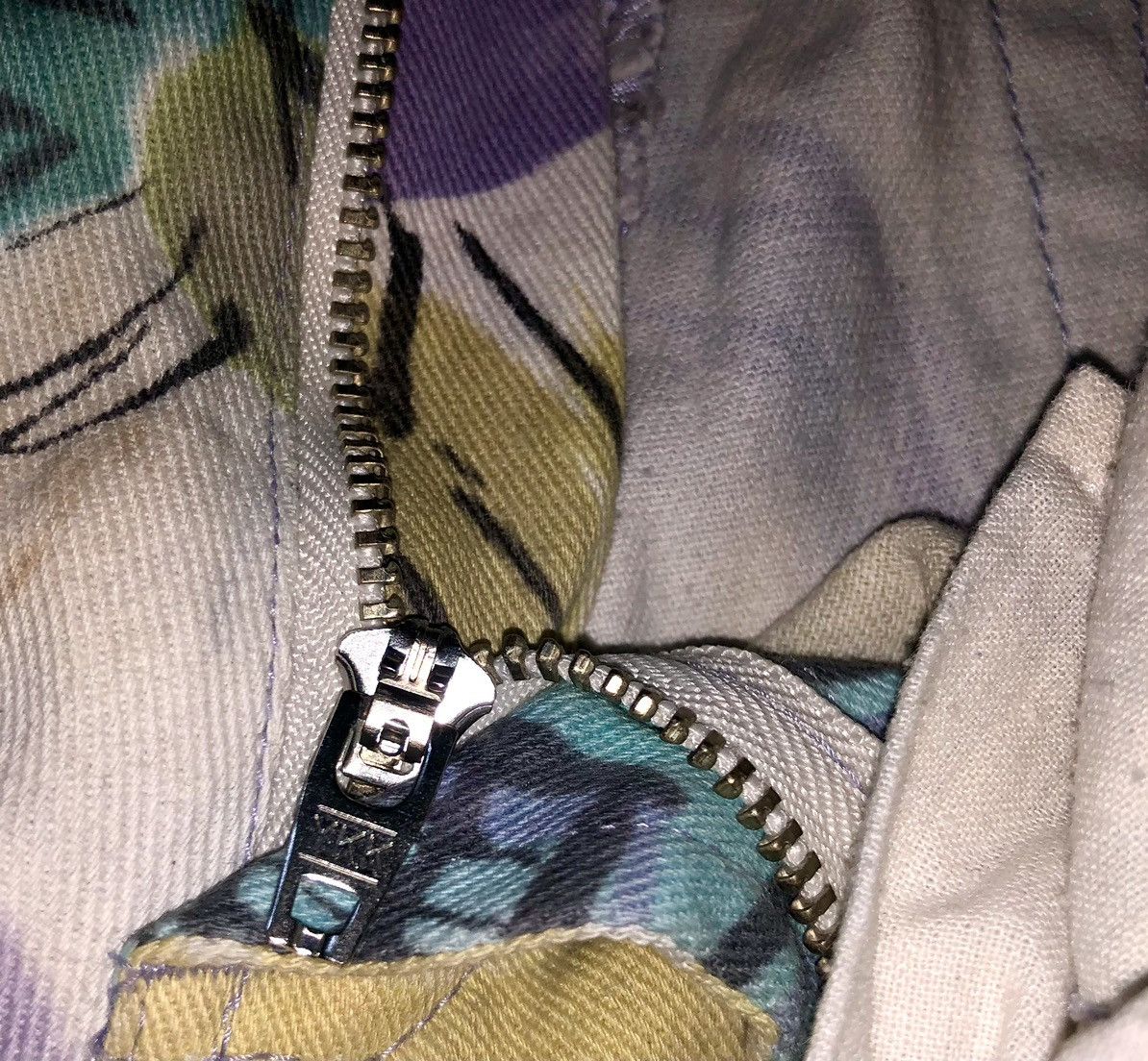 Designer × Japanese Brand × Jean Paul Gaultier ANNE ELISABETH DENIN JEANS FULL PRINT Size 28" / US 6 / IT 42 - 8 Thumbnail