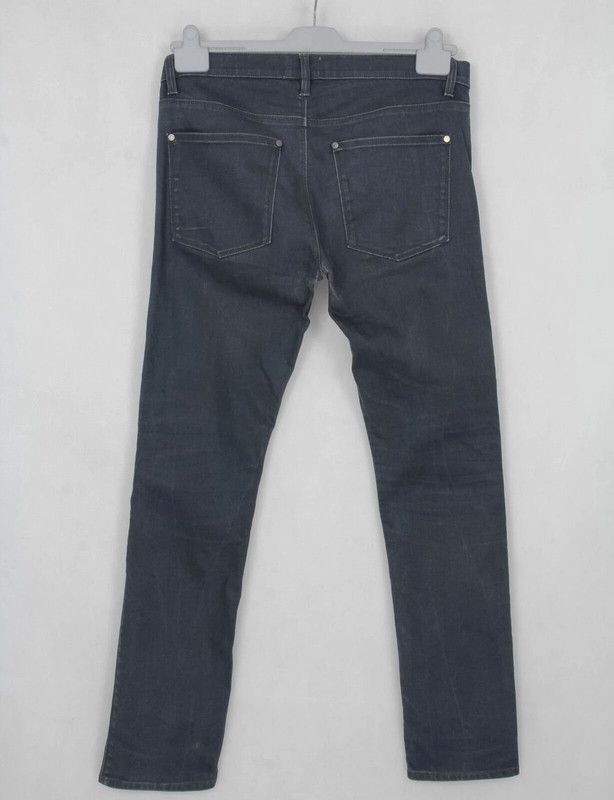 Acne Studios Acne Studios Max Blue Speed Coated Jeans W33 L32 Size US 33 - 2 Thumbnail