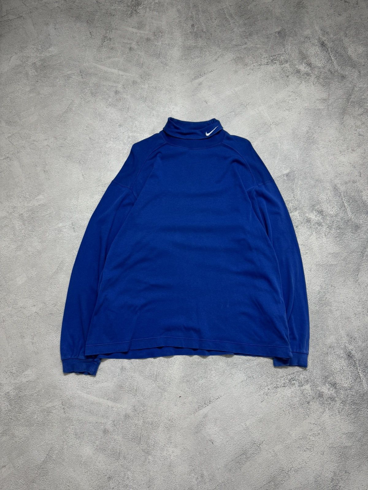 Nike Vintage Y2K Nike Long Sleeve Mini Swoosh 90’s Size US L / EU 52-54 / 3 - 2 Thumbnail