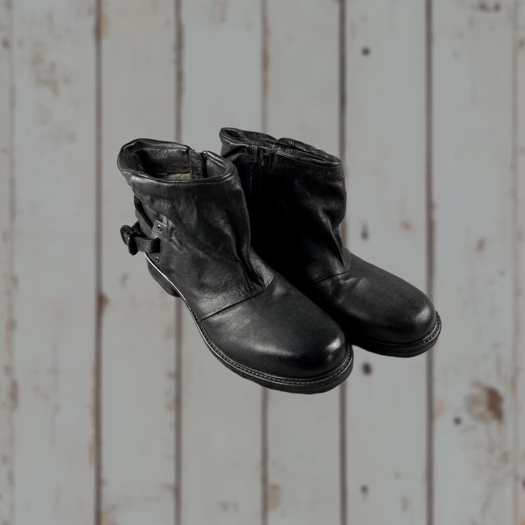 A.S.98 VINTAGE A.S. 98 Dirk Boot Men Black Leather Ankle 41 Size US 8 / EU 41 - 1 Thumbnail