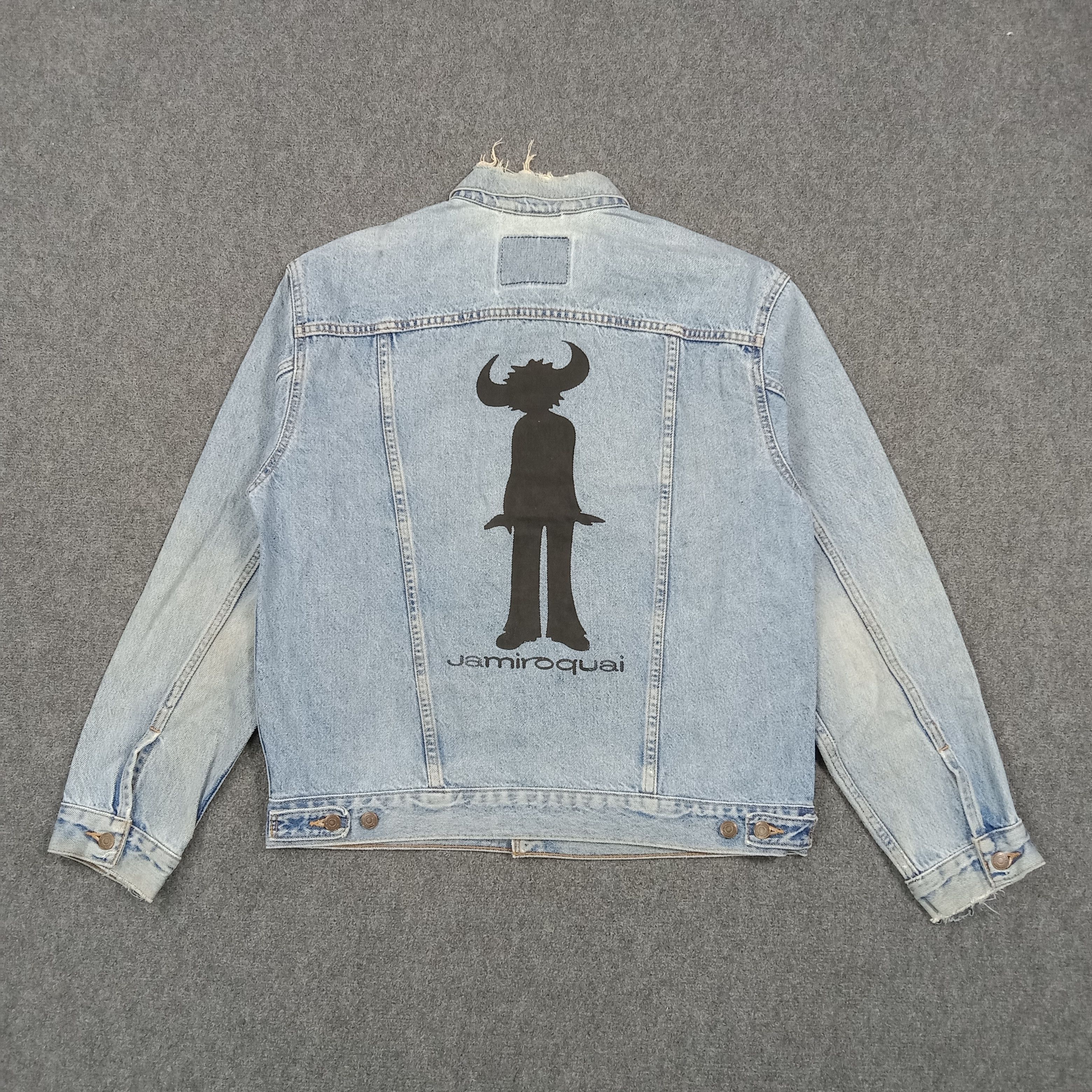 Levi's Levi's X Jamiroquai Rock Custom Denim Jacket C281N5 Size US L / EU 52-54 / 3 - 1 Thumbnail