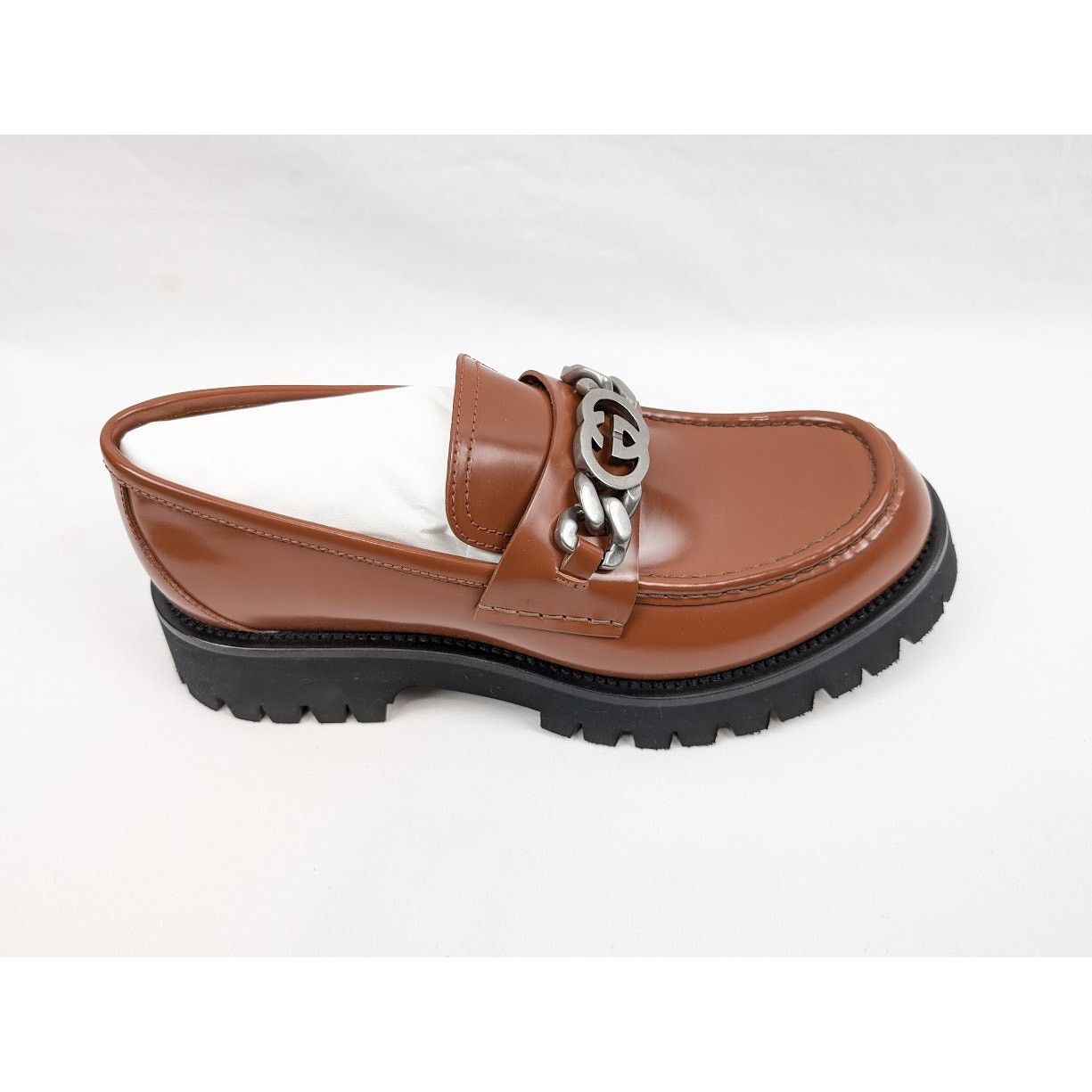 Gucci o1rshd1 Cordovan Lux Loafers in Rust Size US 12 / EU 45 - 3 Thumbnail