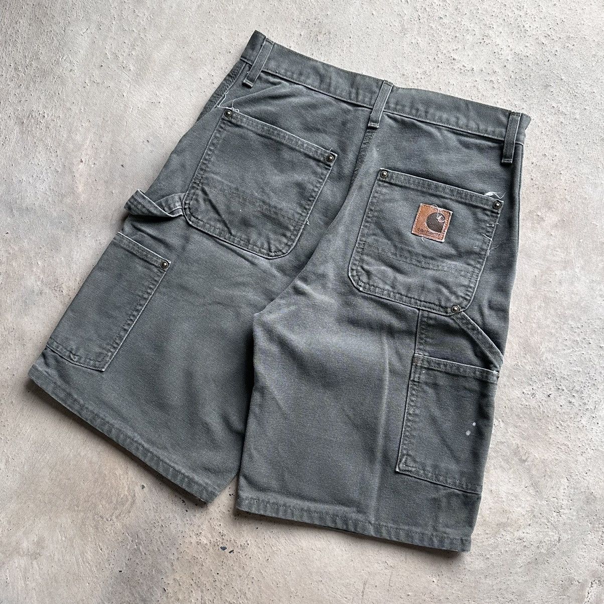 Carhartt (29x9.8) Rare!!! 00s Carhartt Double Knee B80 MOS Shorts Size US 29 - 8 Thumbnail