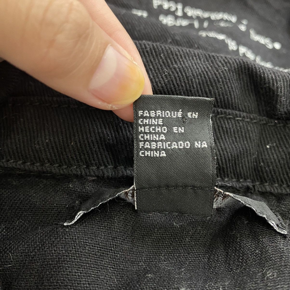 Forever 21 FOREVER21 Bondage Punk Coffee Types Print Black Denim Jeans Size M / US 6-8 / IT 42-44 - 8 Thumbnail