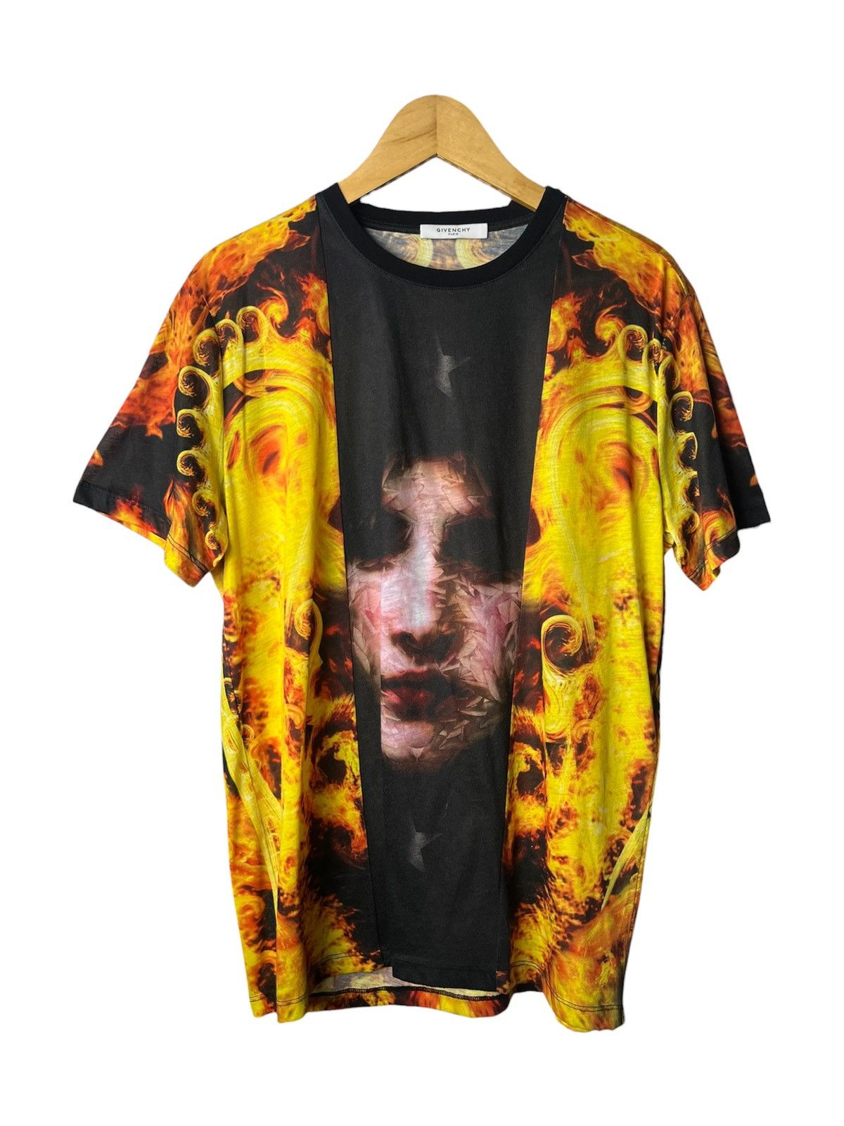 Givenchy Runway FW 2013 Madonna in Flames Oversize tee Tisci Archive Size US S / EU 44-46 / 1 - 1 Thumbnail