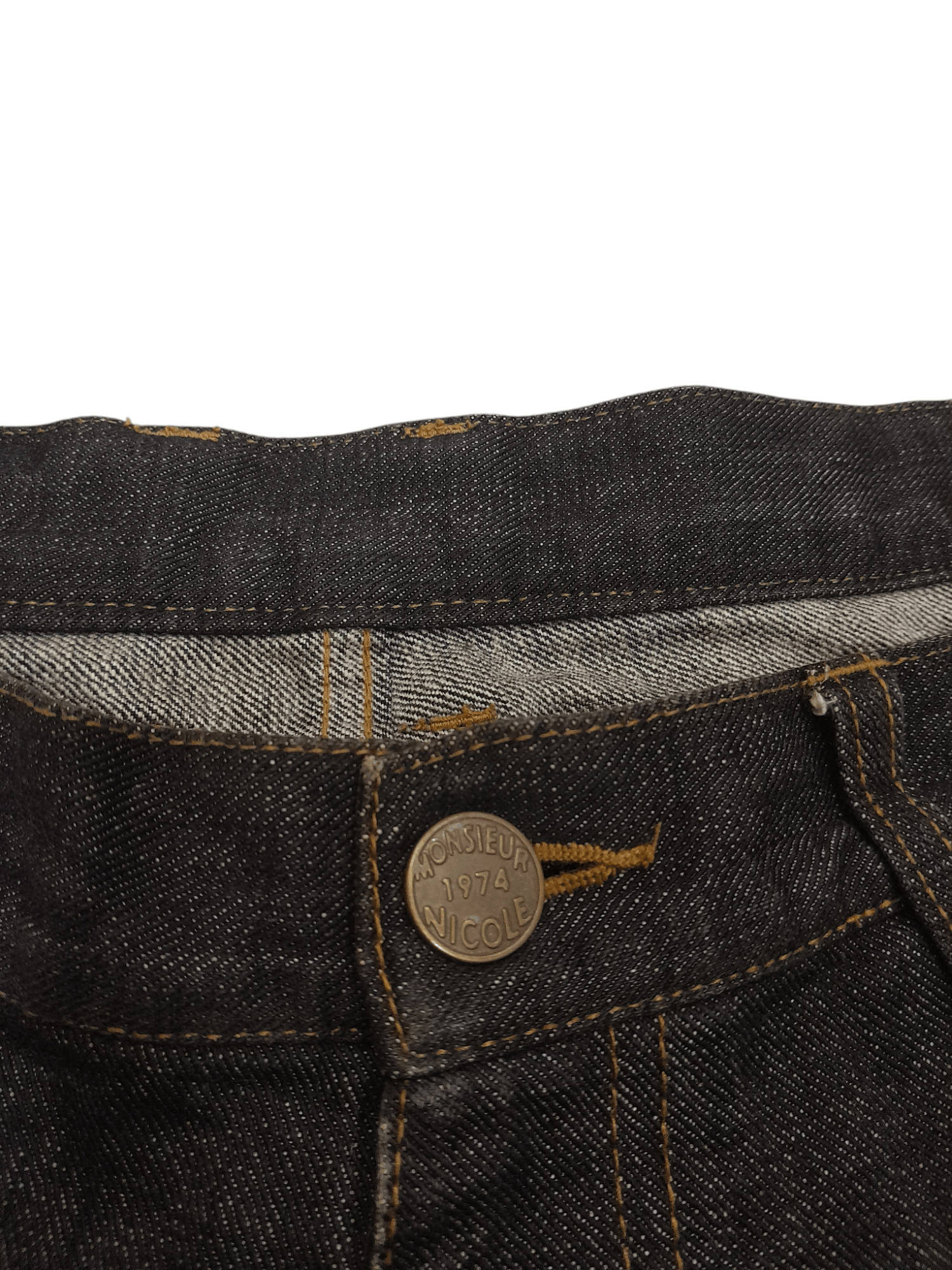Matsuda Monsieur Nicole Matsuda Denim (F598) w34 Size US 34 / EU 50 - 5 Thumbnail