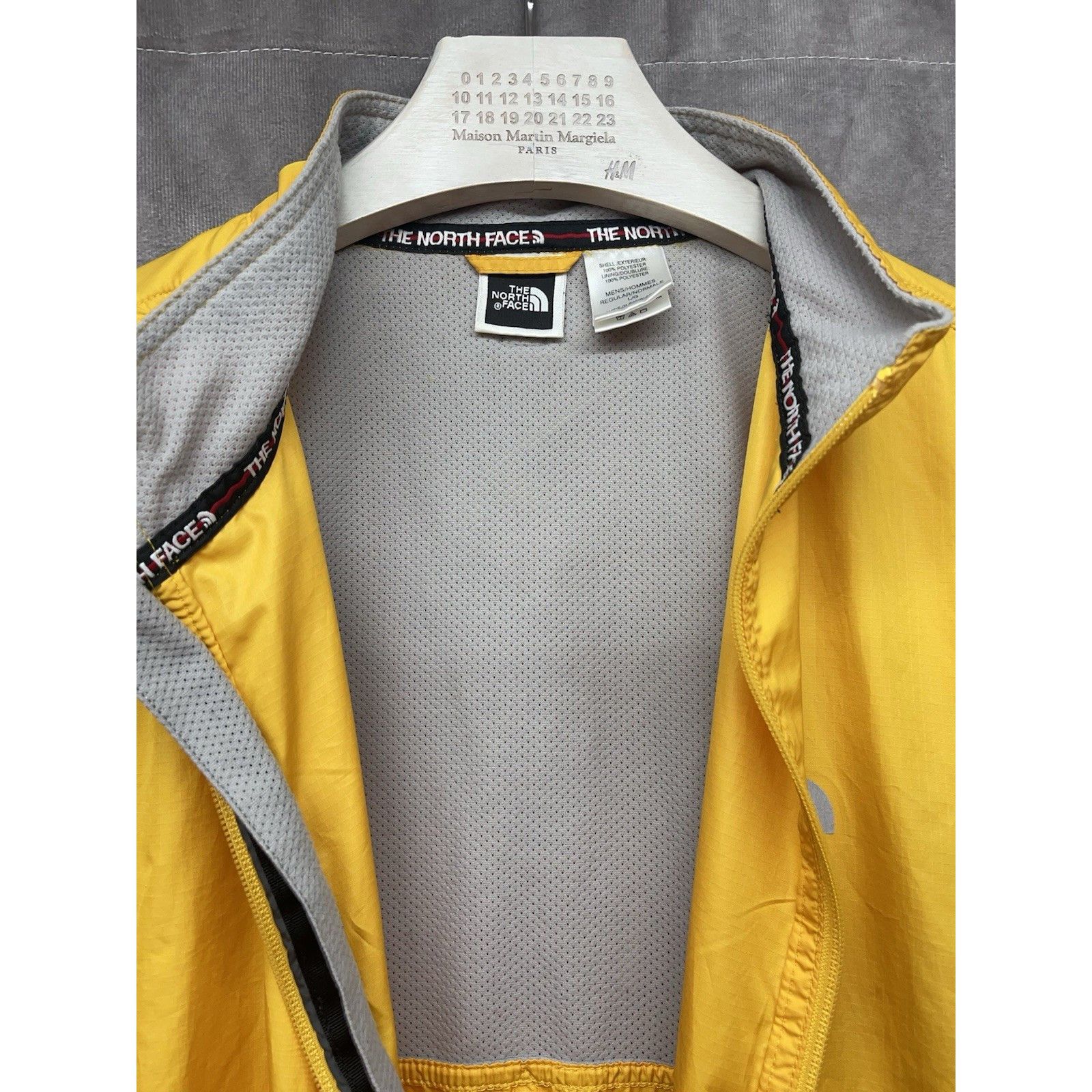 The North Face The North Face Mens Large Yellow/Gray Full Zip Lightweight S Size US L / EU 52-54 / 3 - 8 Thumbnail