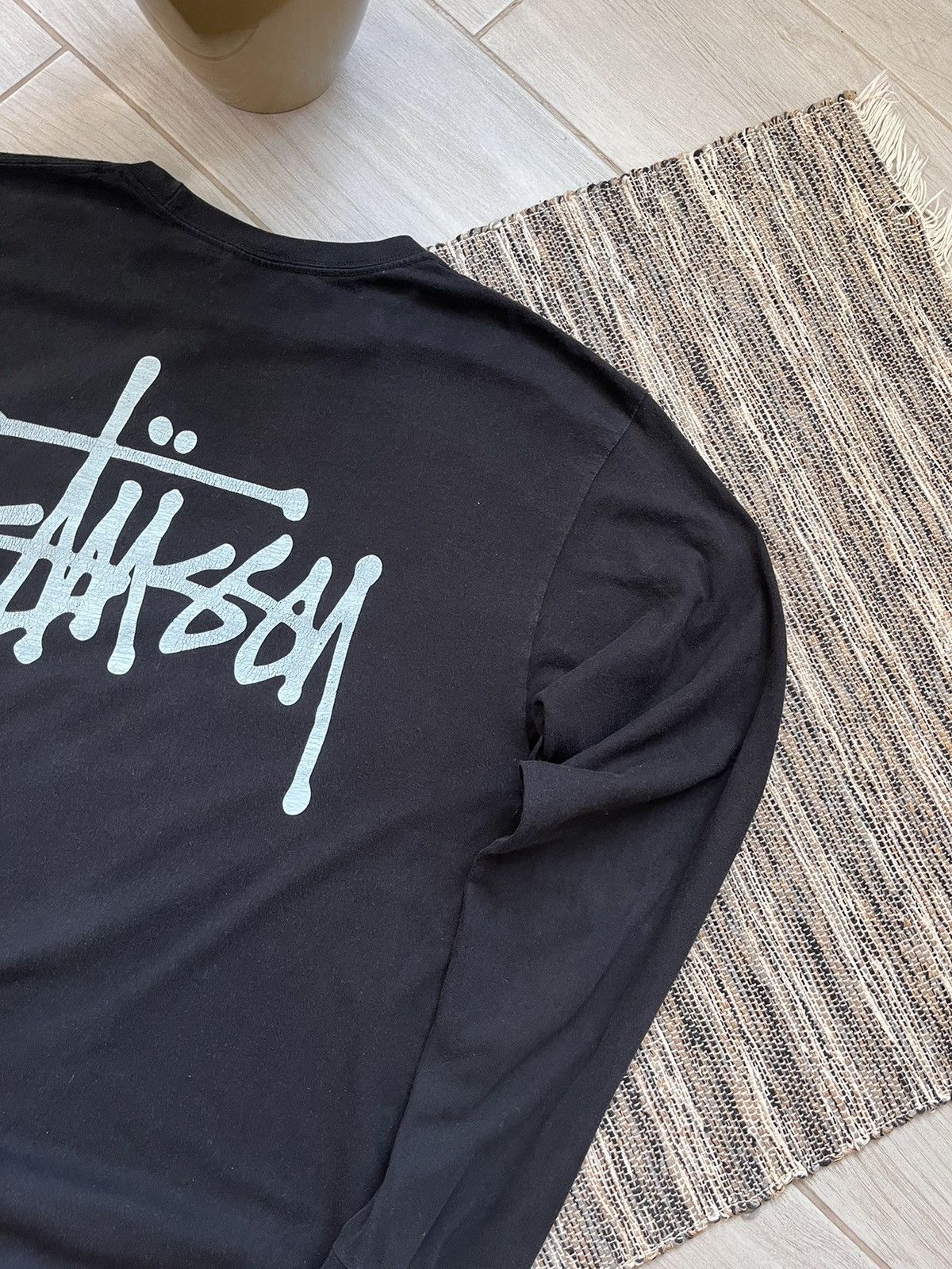Stussy × Vintage Vintage Stussy longsleeve T-shirt logo streetwear sk8 Size US L / EU 52-54 / 3 - 11 Thumbnail