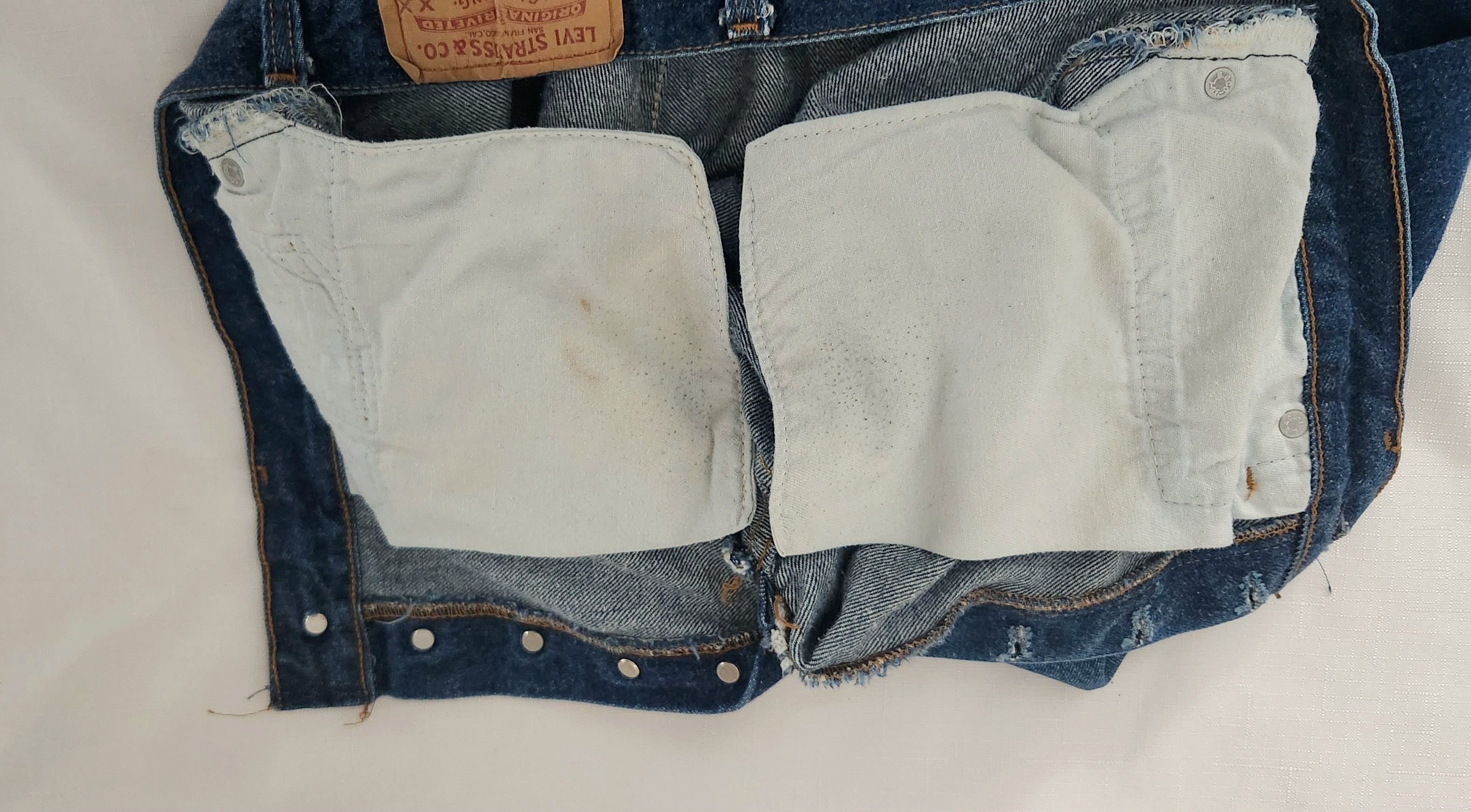 Levi's × Vintage Levi's True Vintage 501 XX USA Made VTG Red Tab OG Blue 34 Size US 34 / EU 50 - 18 Thumbnail
