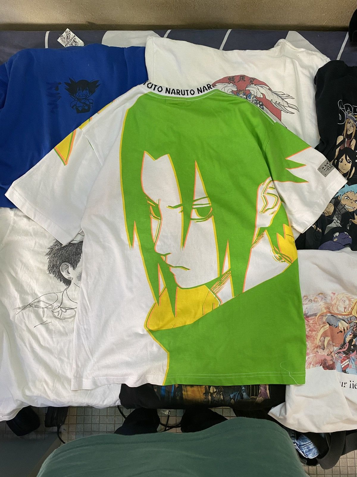 Anime Naruto Sasuke All Overprint Shonen Jump Anime Manga Shirt Size US L / EU 52-54 / 3 - 2 Thumbnail