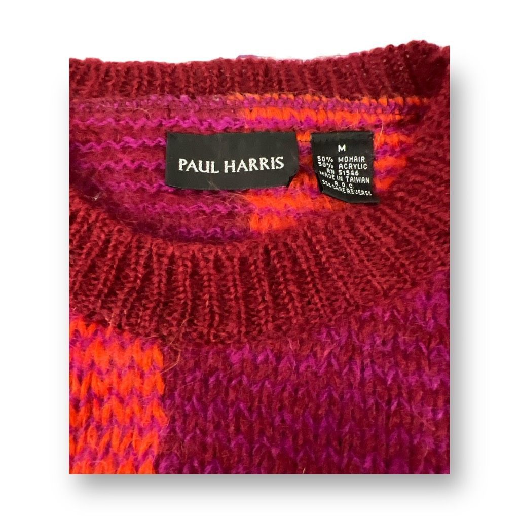 Other Paul Harris Vintage Oversized Mohair Blend Sweater Size Medium Size M / US 6-8 / IT 42-44 - 5 Thumbnail
