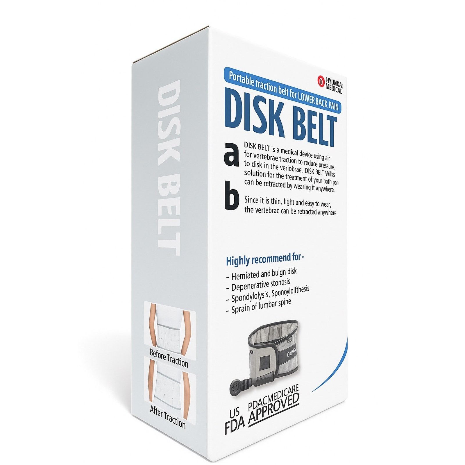 & Other Stories Decompression Belt Back Brace Lumbar Support ( ONLY BELT) Size ONE SIZE - 6 Thumbnail