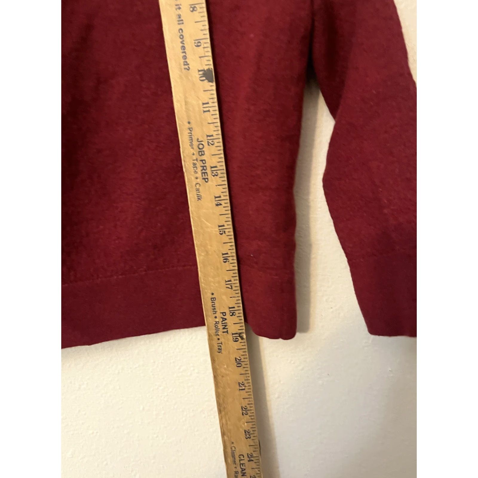 Banana Republic Banana Republic Sweater Baruffa Mens M Red 1/4 Zip Wool Merino Knit Pullover High Neck Casual Size US M / EU 48-50 / 2 - 4 Thumbnail