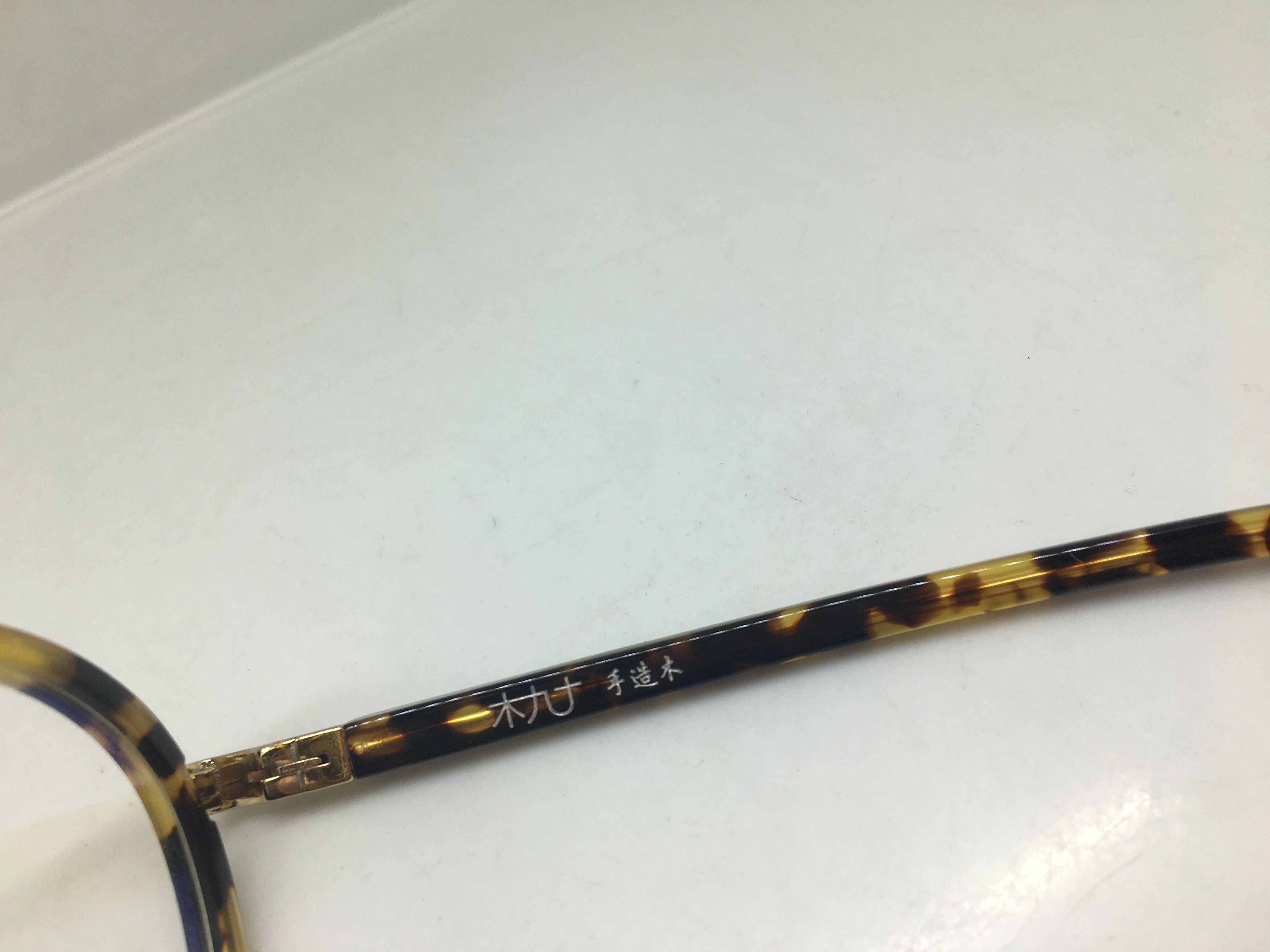 Other Handmade Tortoise Round Eyeglasses Frame Ivy League Size ONE SIZE - 5 Thumbnail
